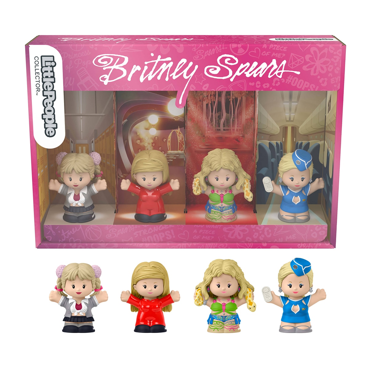 Imagen 0 de Figuras Britney Spears Little People Collector Fisher-Price