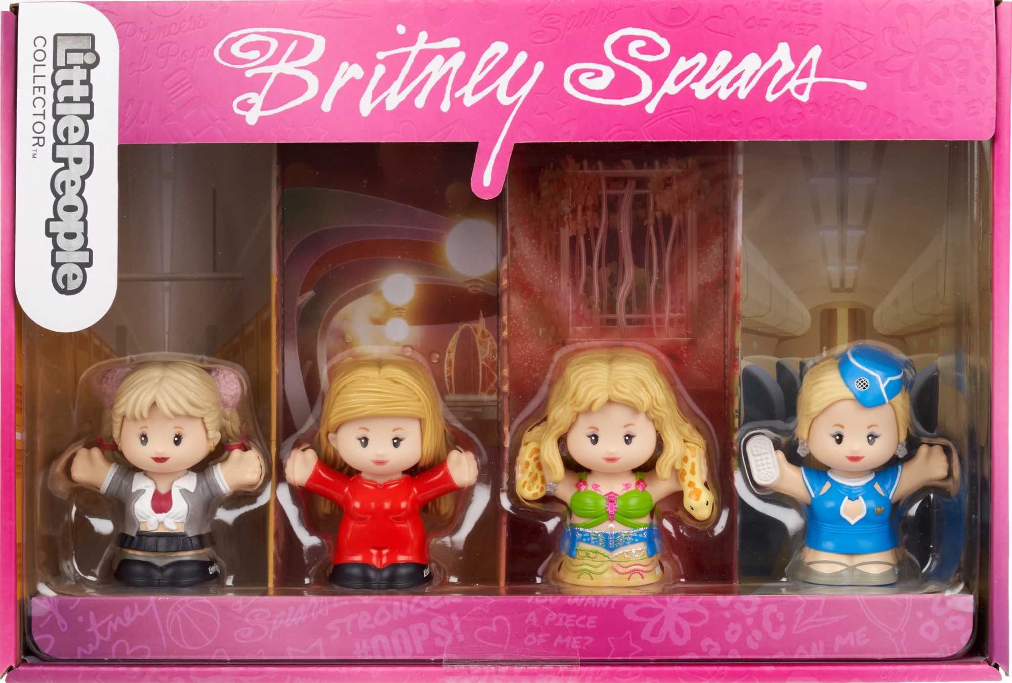 Figuras Britney Spears Little People Collector Fisher-Price 8