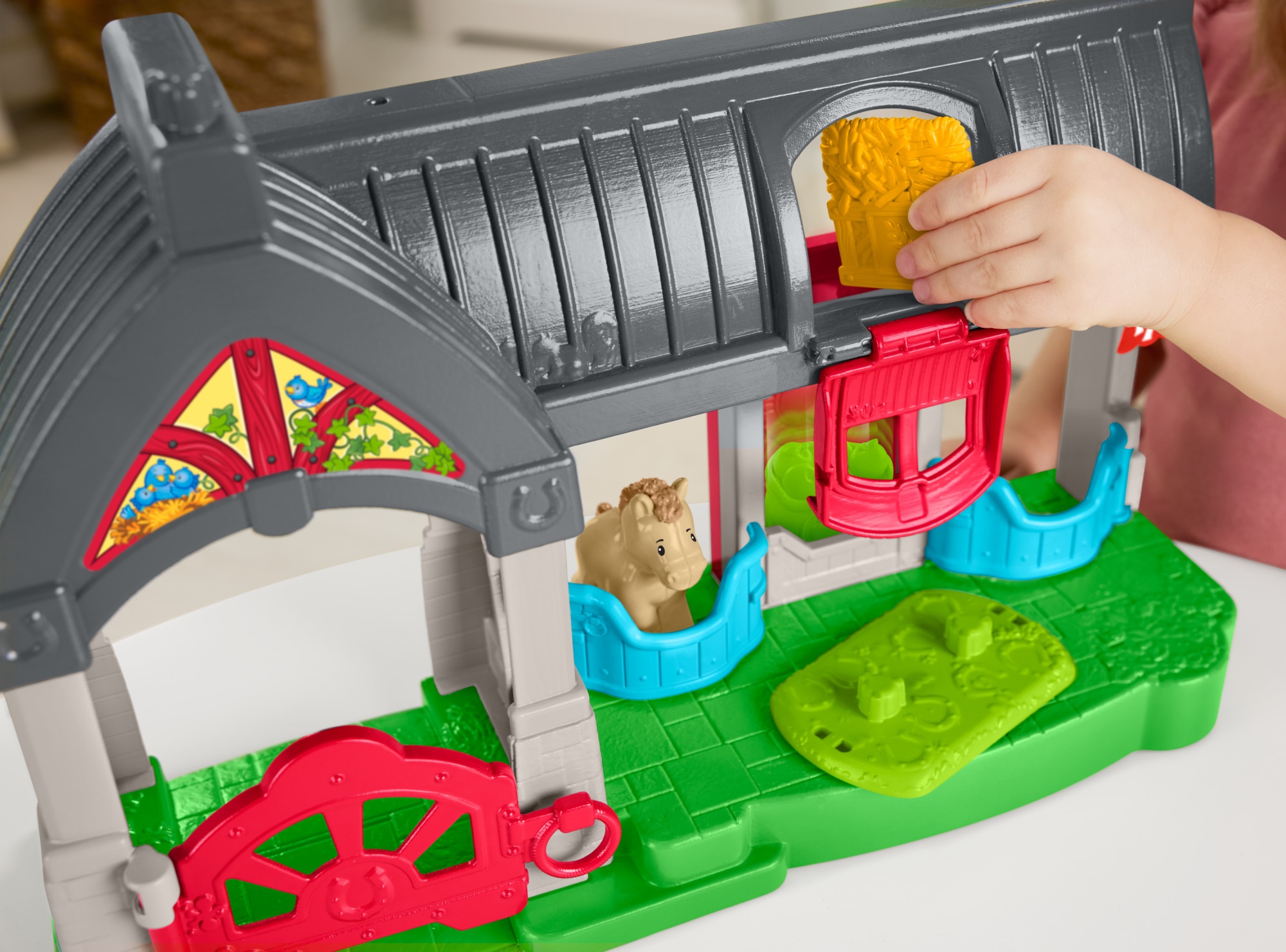 Set de juego Establo de caballos Little People Fisher-Price 5