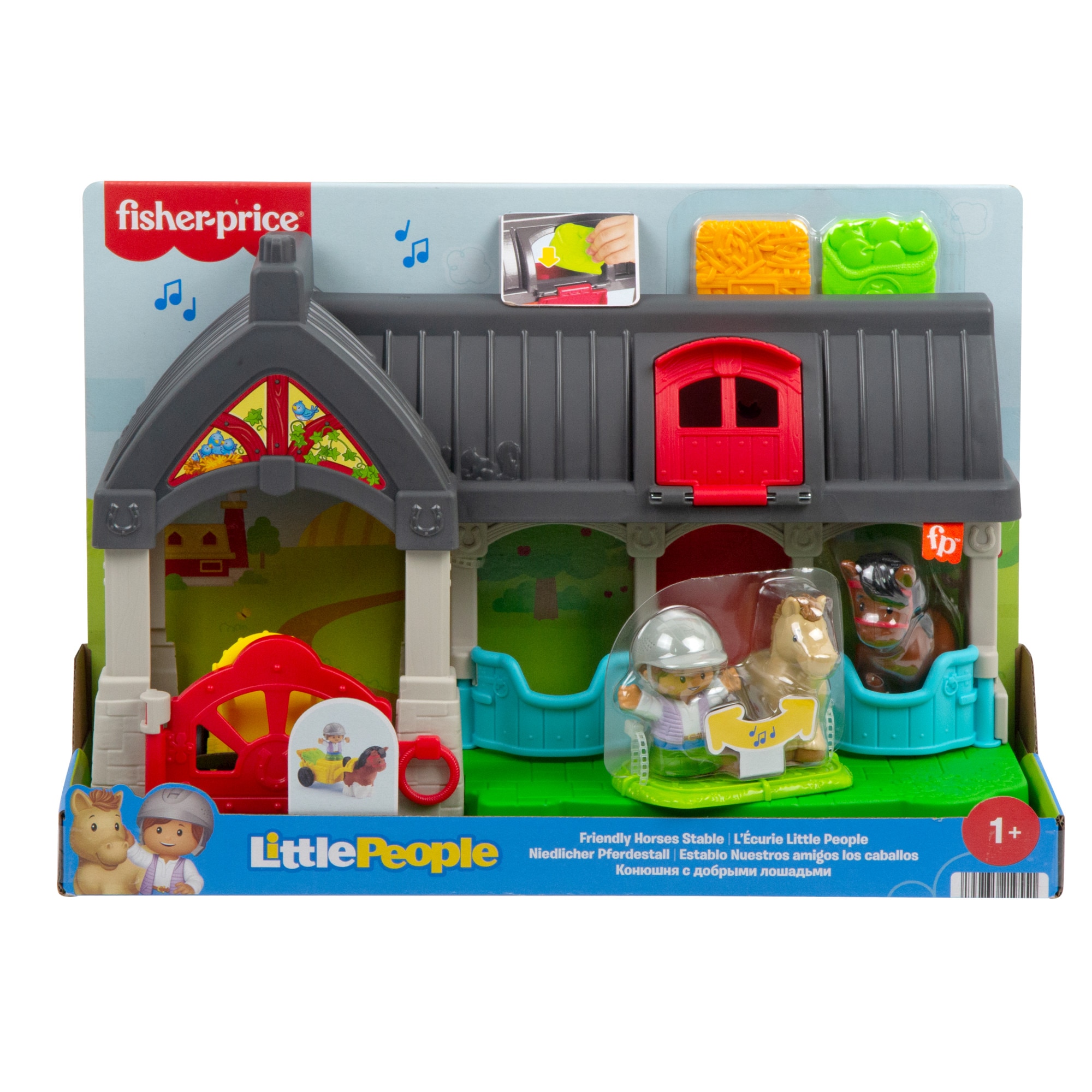Set de juego Establo de caballos Little People Fisher-Price 6