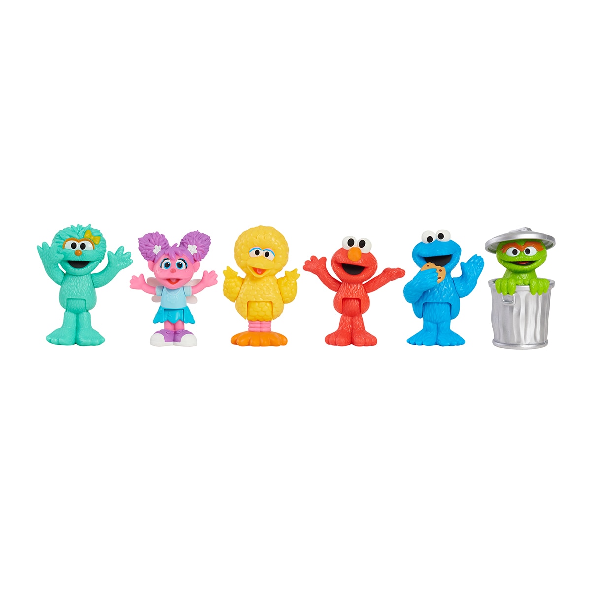 Imagen 0 de Pack 6 figuras Sesame Street Just Play Products