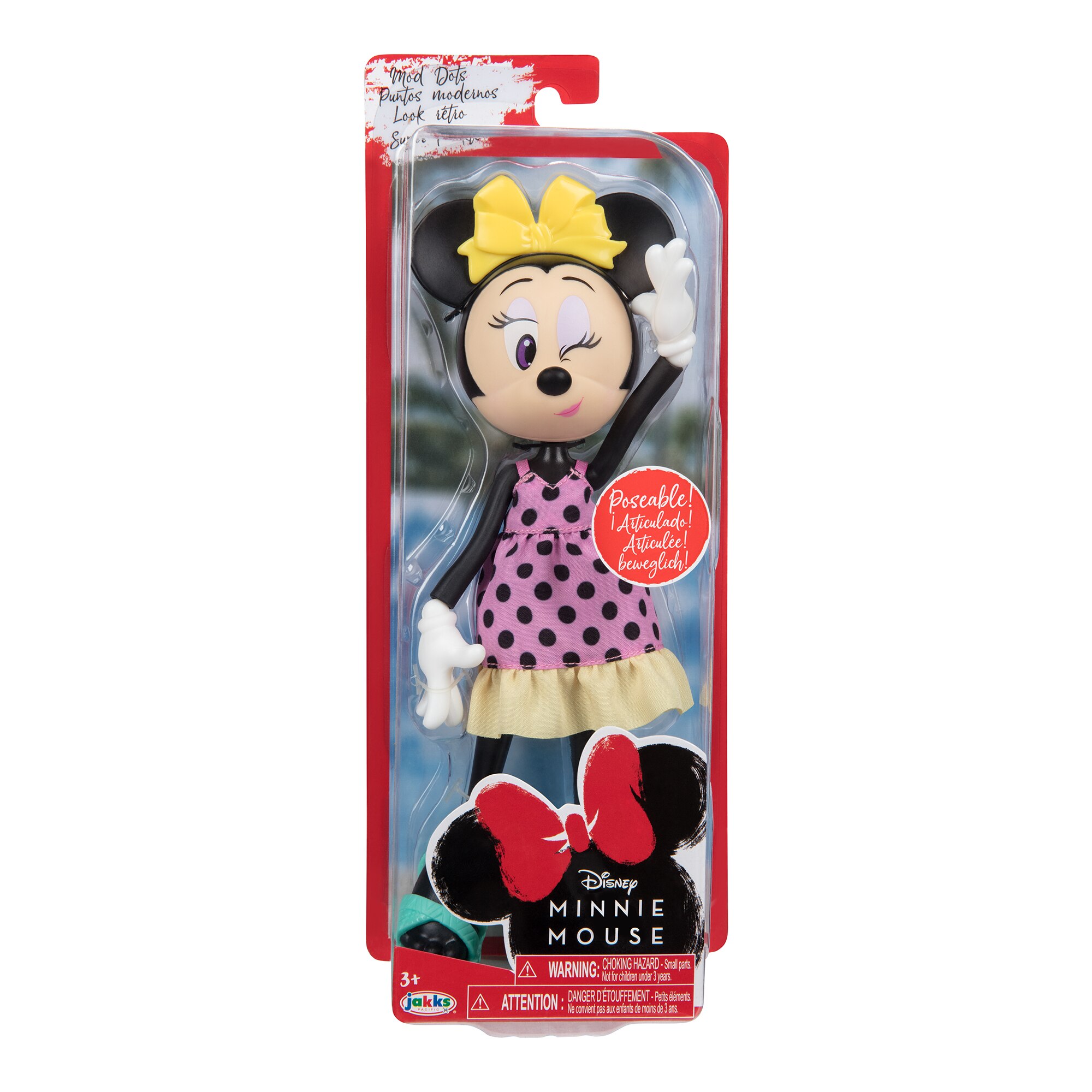 Muñeca fashion 25 cm Minnie y amigos Disney Jakks Pacific modelos surtidos 13