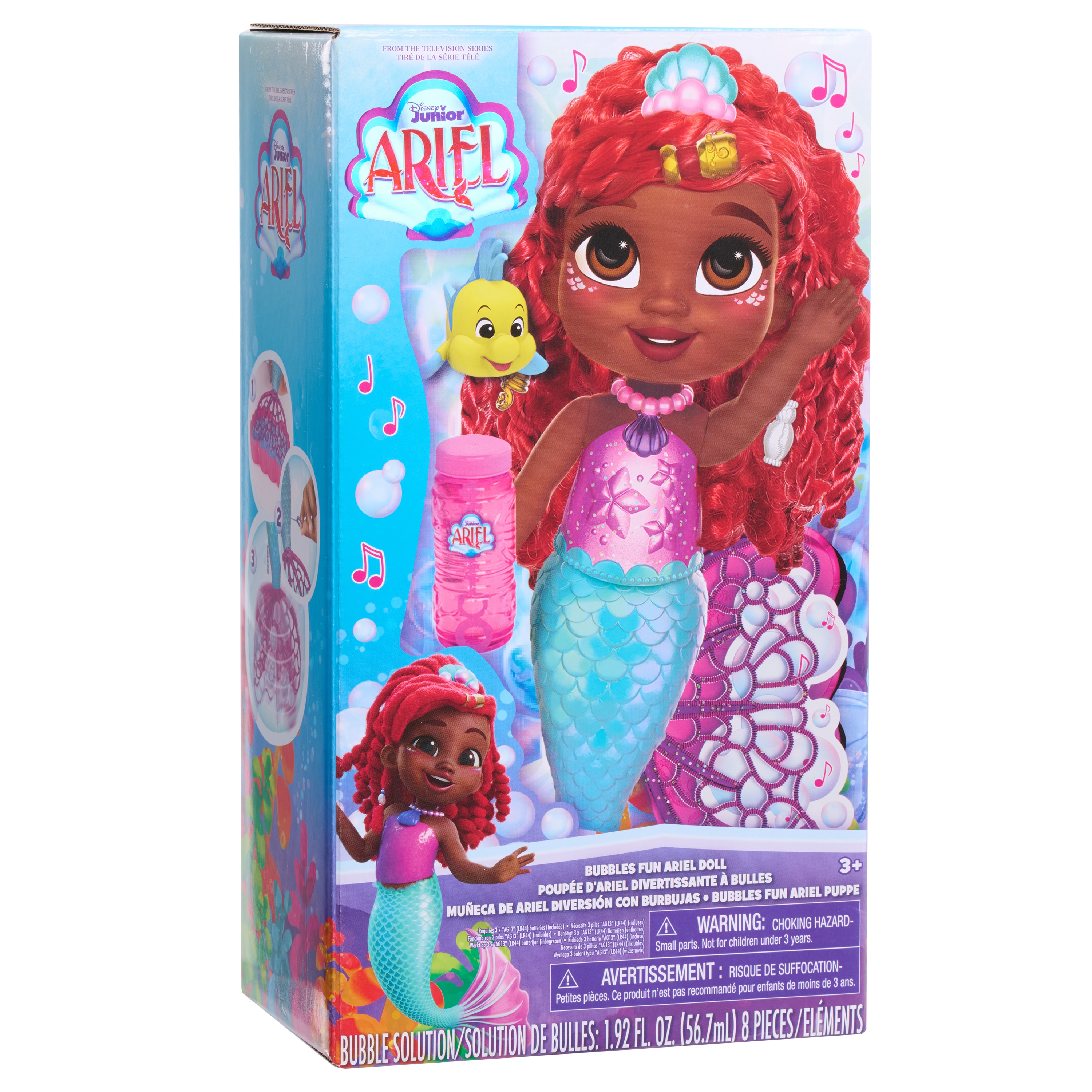 Muñeca Ariel Jr. Bubble Disney Just Play 3