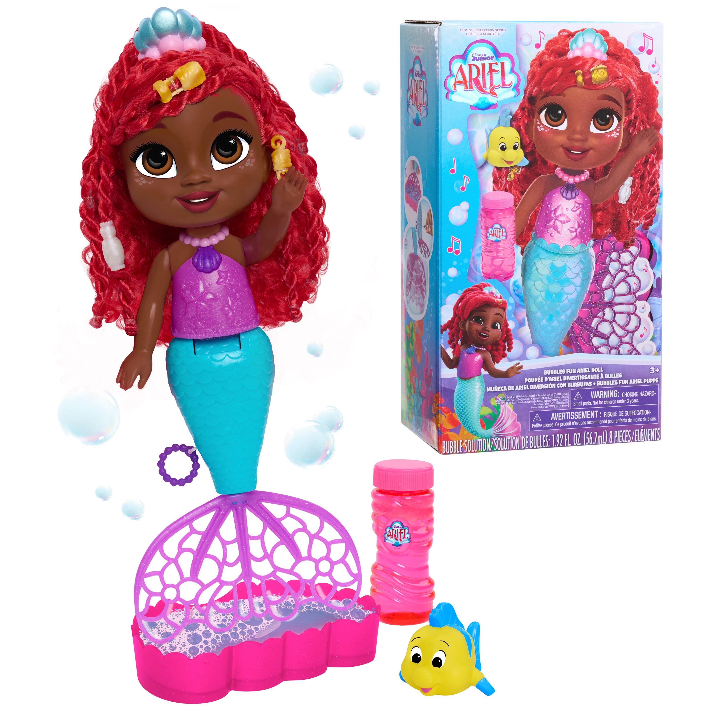 Muñeca Ariel Jr. Bubble Disney Just Play 5
