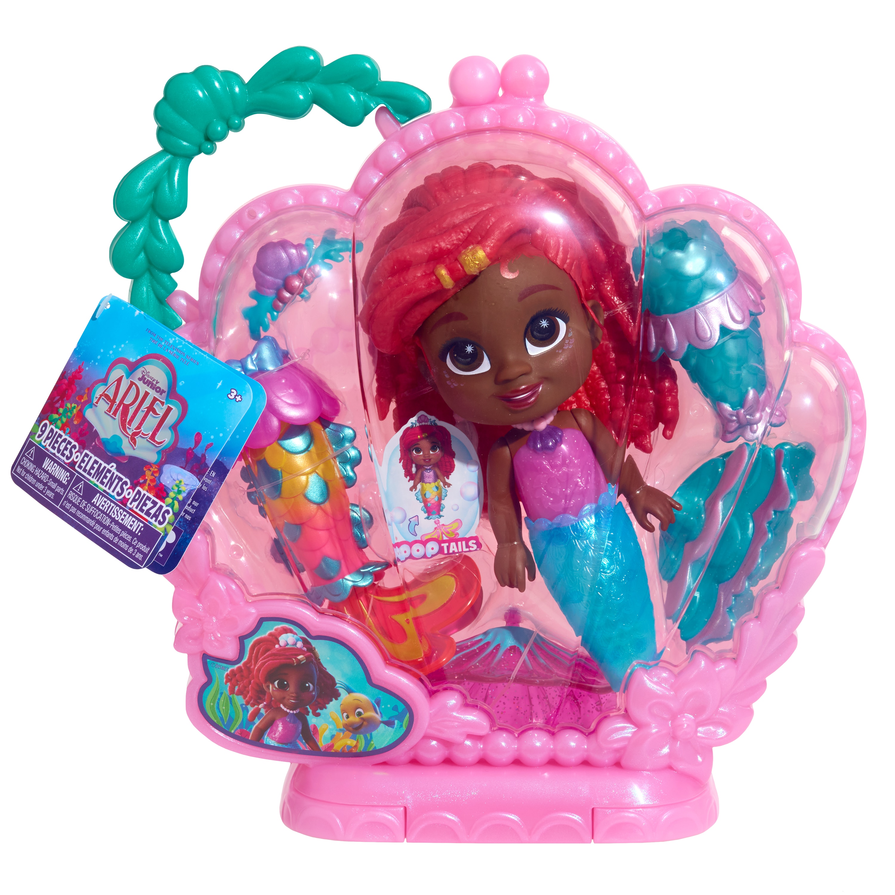 Muñeca Ariel Jr Pop Tail Disney Just Play 3