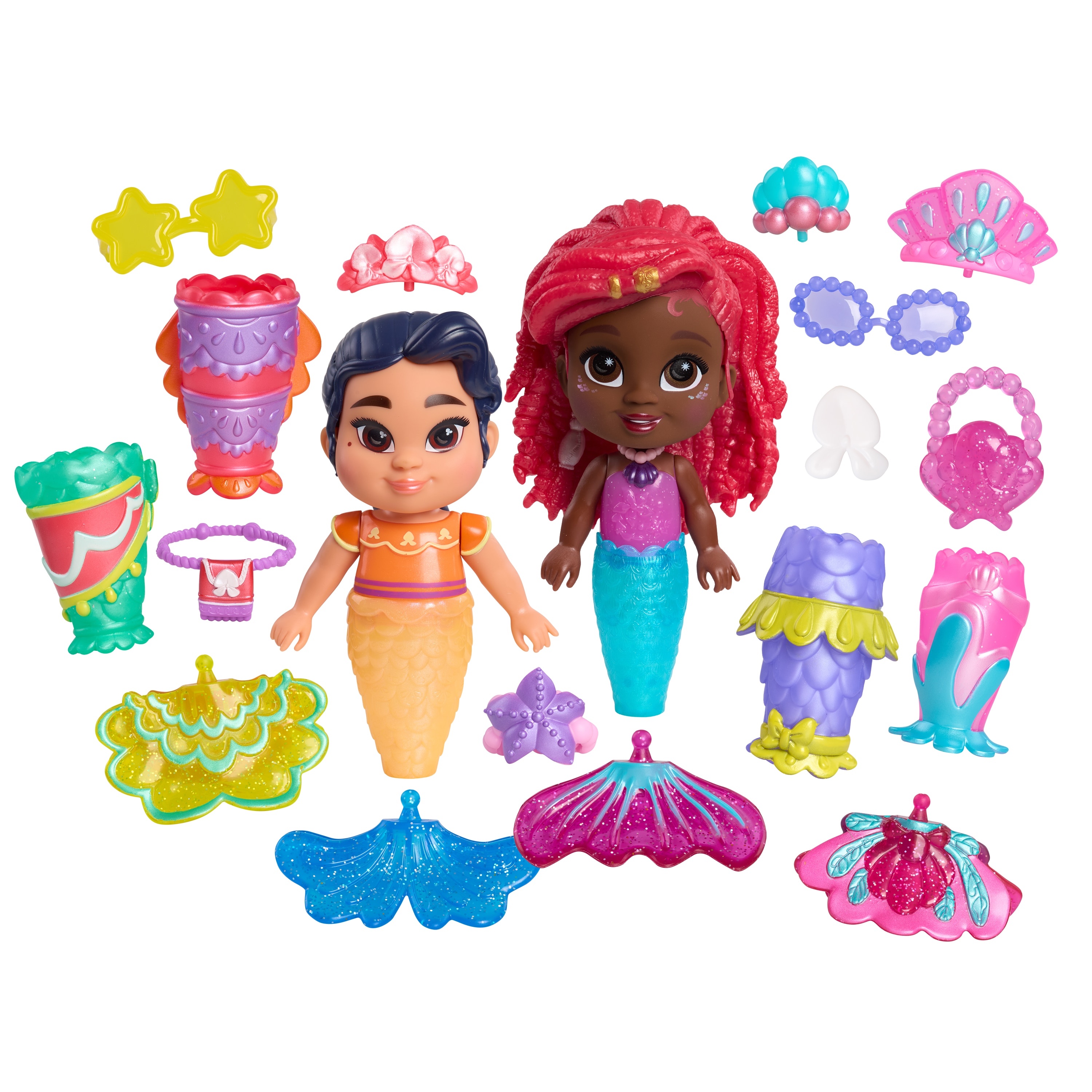 Muñeca Ariel Jr Deluxe Pop Tail Disney Just Play 3