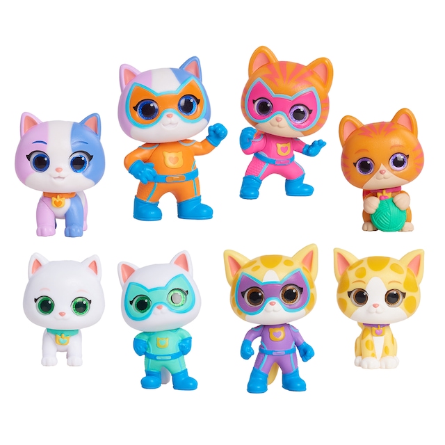 Figura SuperKitties Disney Just Play modelos surtidos