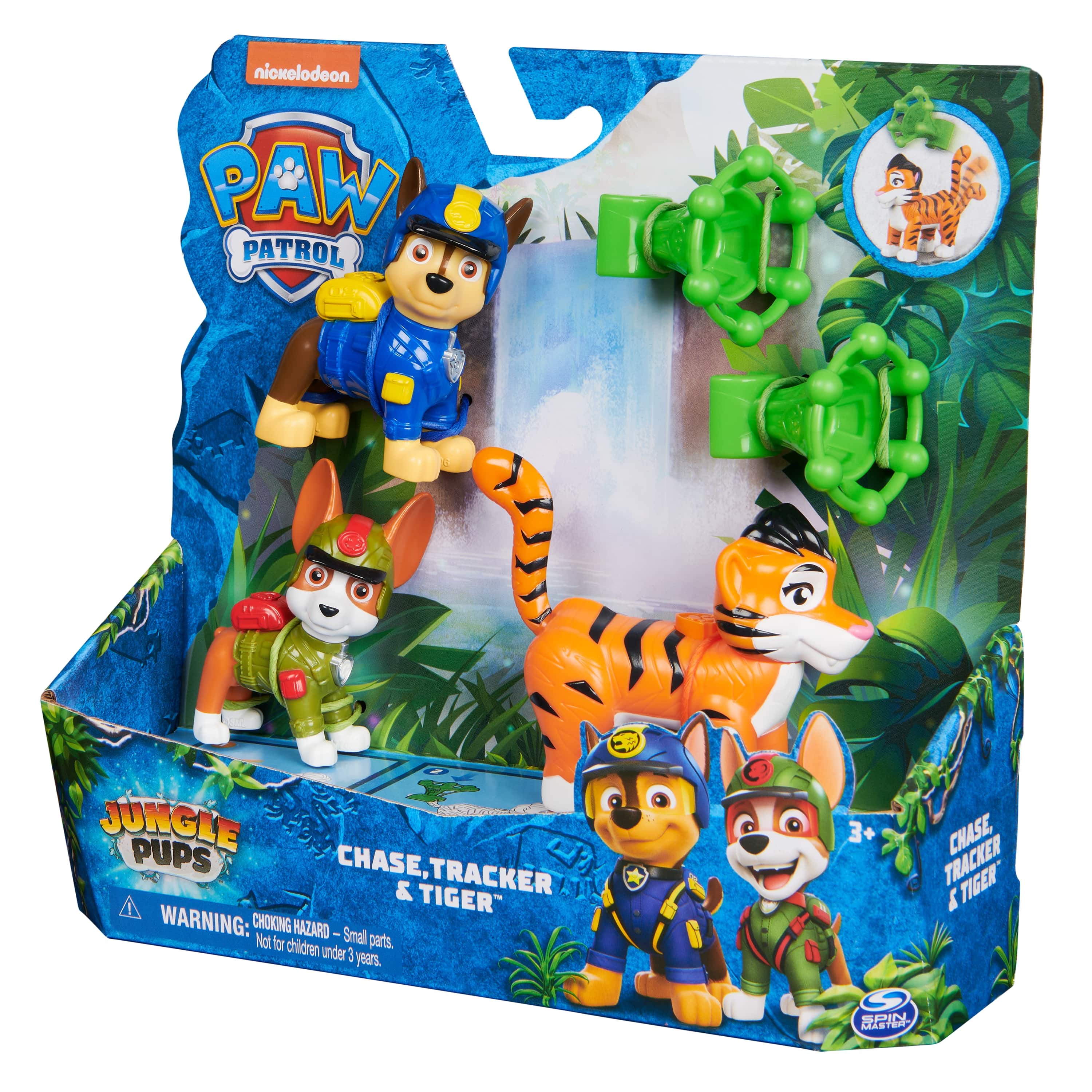 Spin Master - Figura Jungle Chase y Tracker Paw Patrol Spin Master