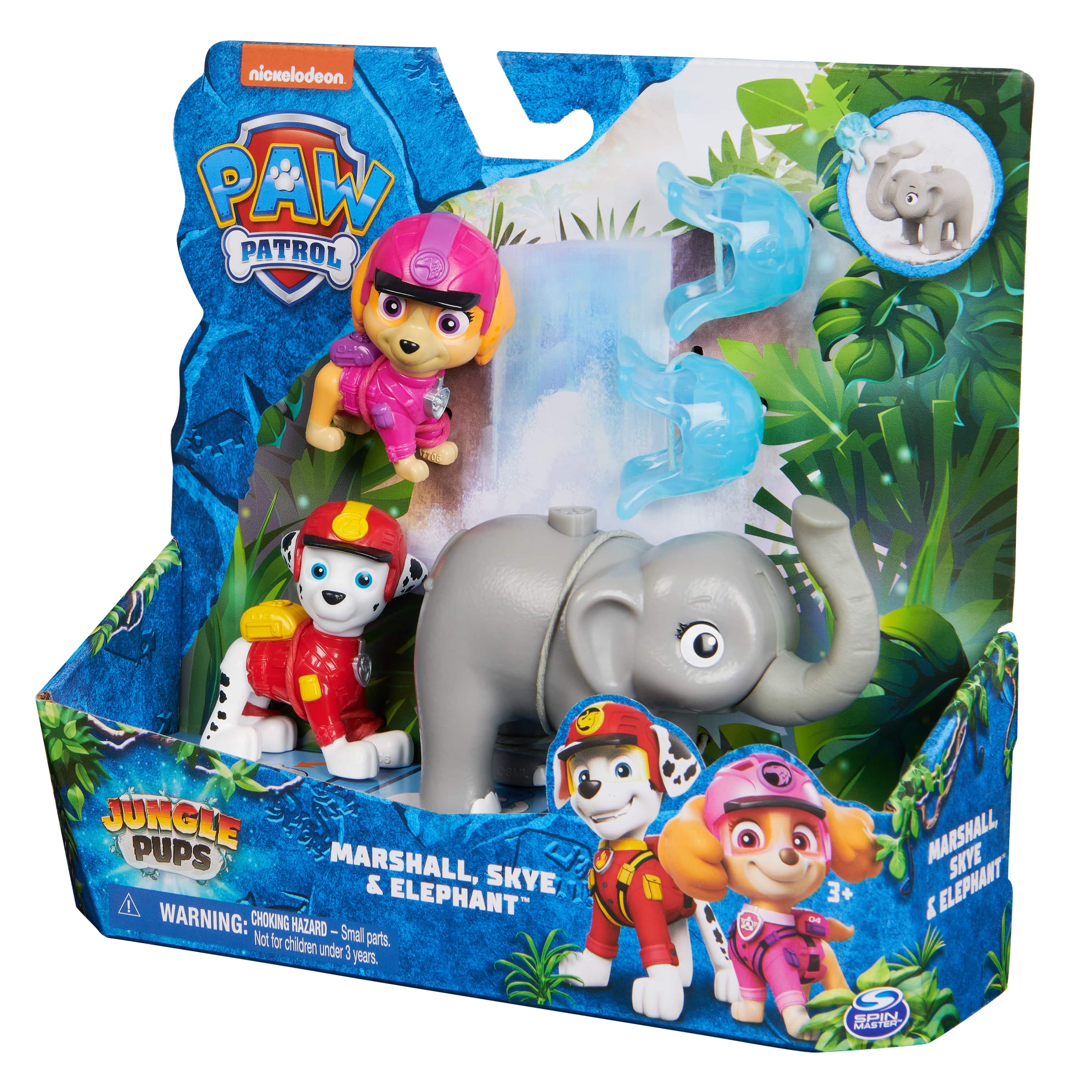Spin Master - Figura Jungle Marshall y Skye Paw Patrol Spin Master