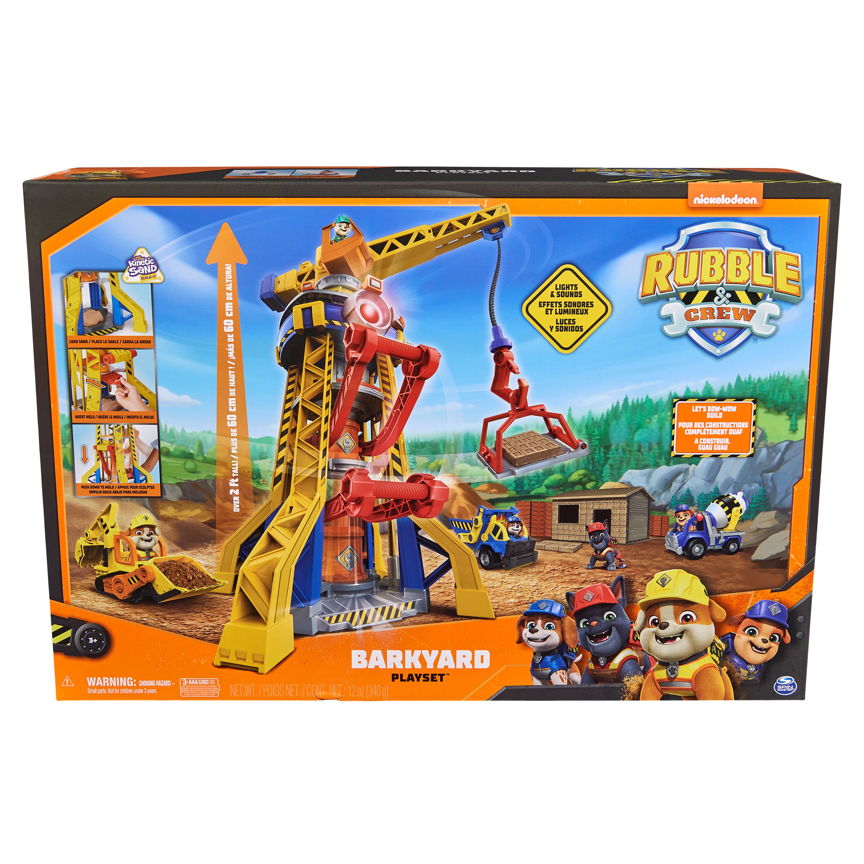 Playset Patio de trabajo de Rubble & Crew Spin Master 3