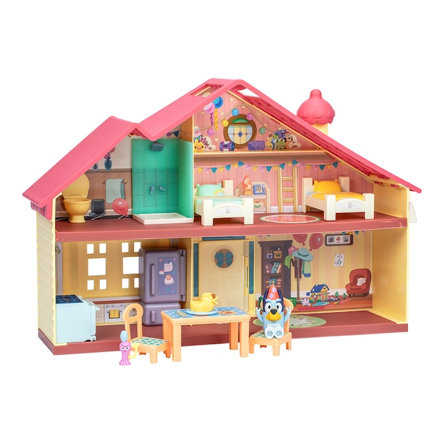 Playset Casa Cumpleaños Bluey Famosa