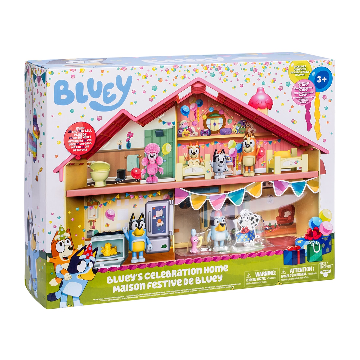 Playset Casa Cumpleaños Bluey Famosa 5