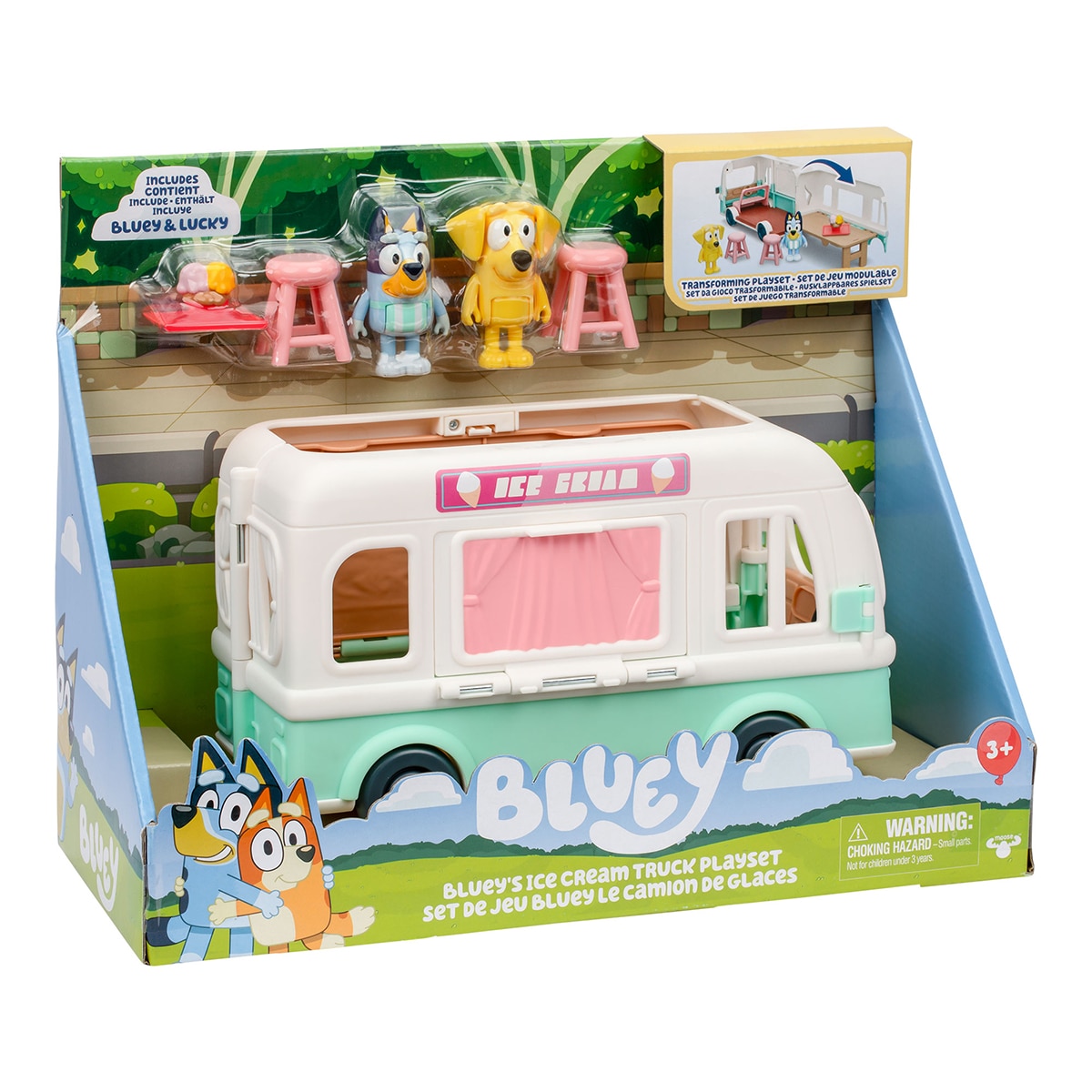 Playset Ice Cream Truck Bluey Famosa 5