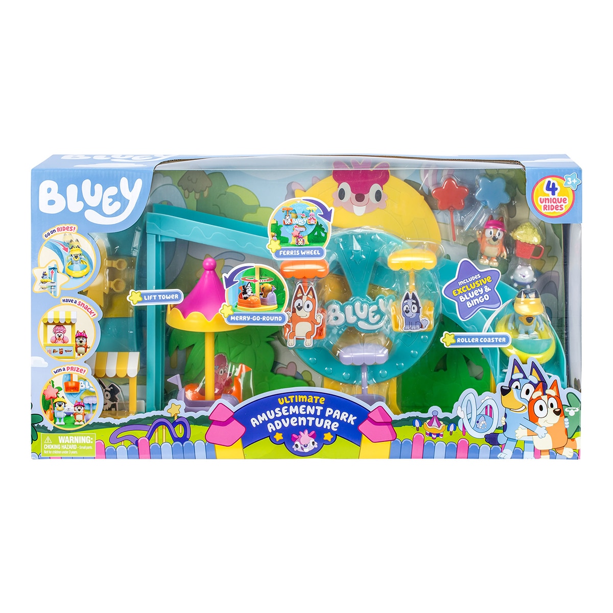 Playset Theme Park Bluey Famosa 3