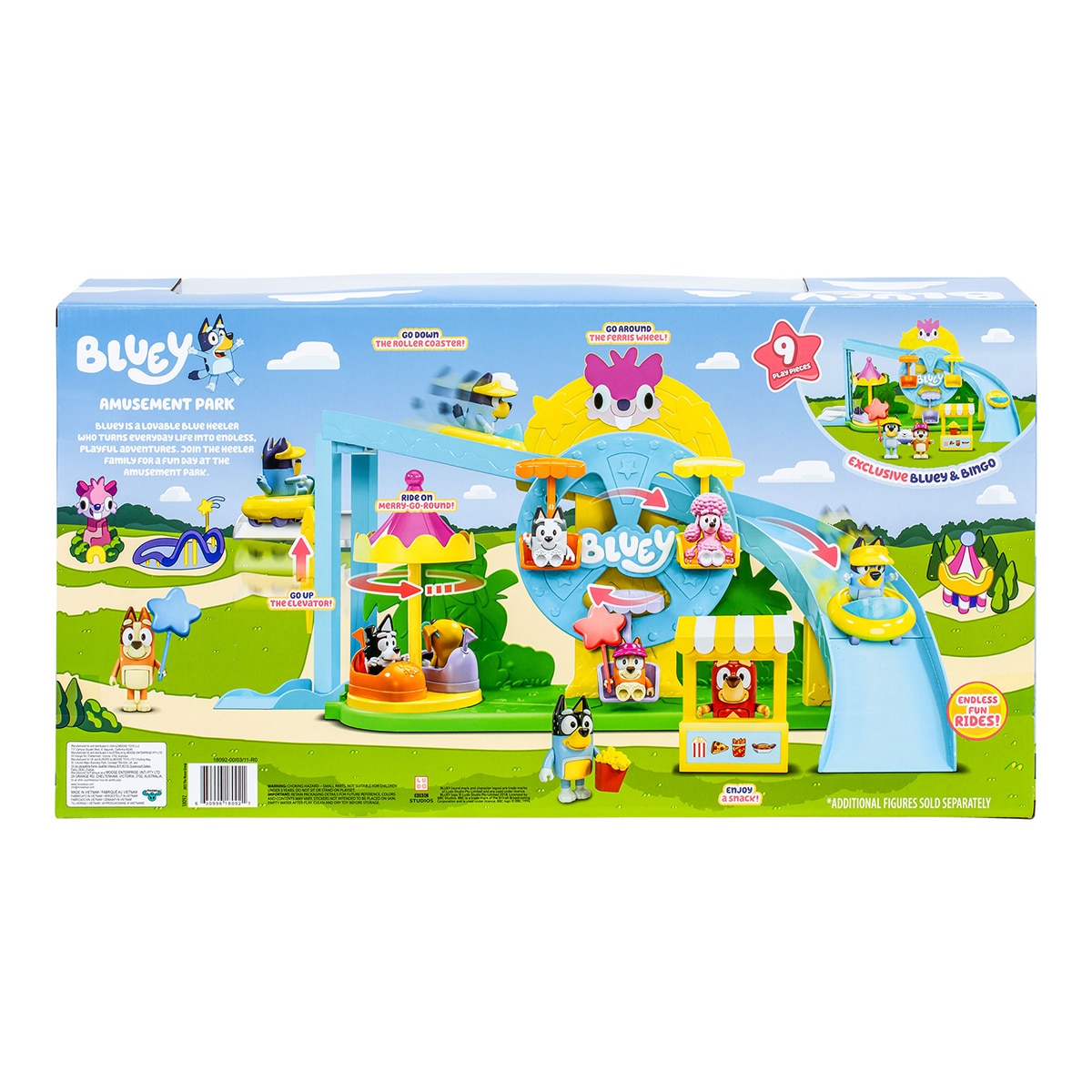 Playset Theme Park Bluey Famosa 4