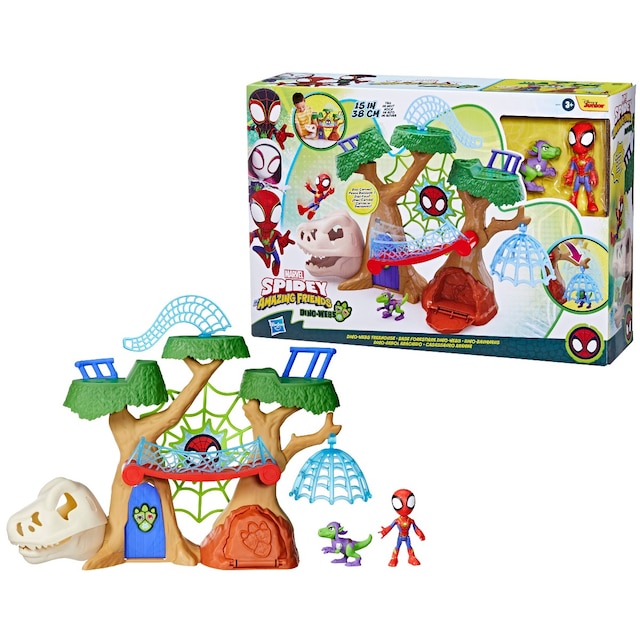 Set de juego Dino-Árbol Arácnido Spidey And His Amazing Friends Hasbro