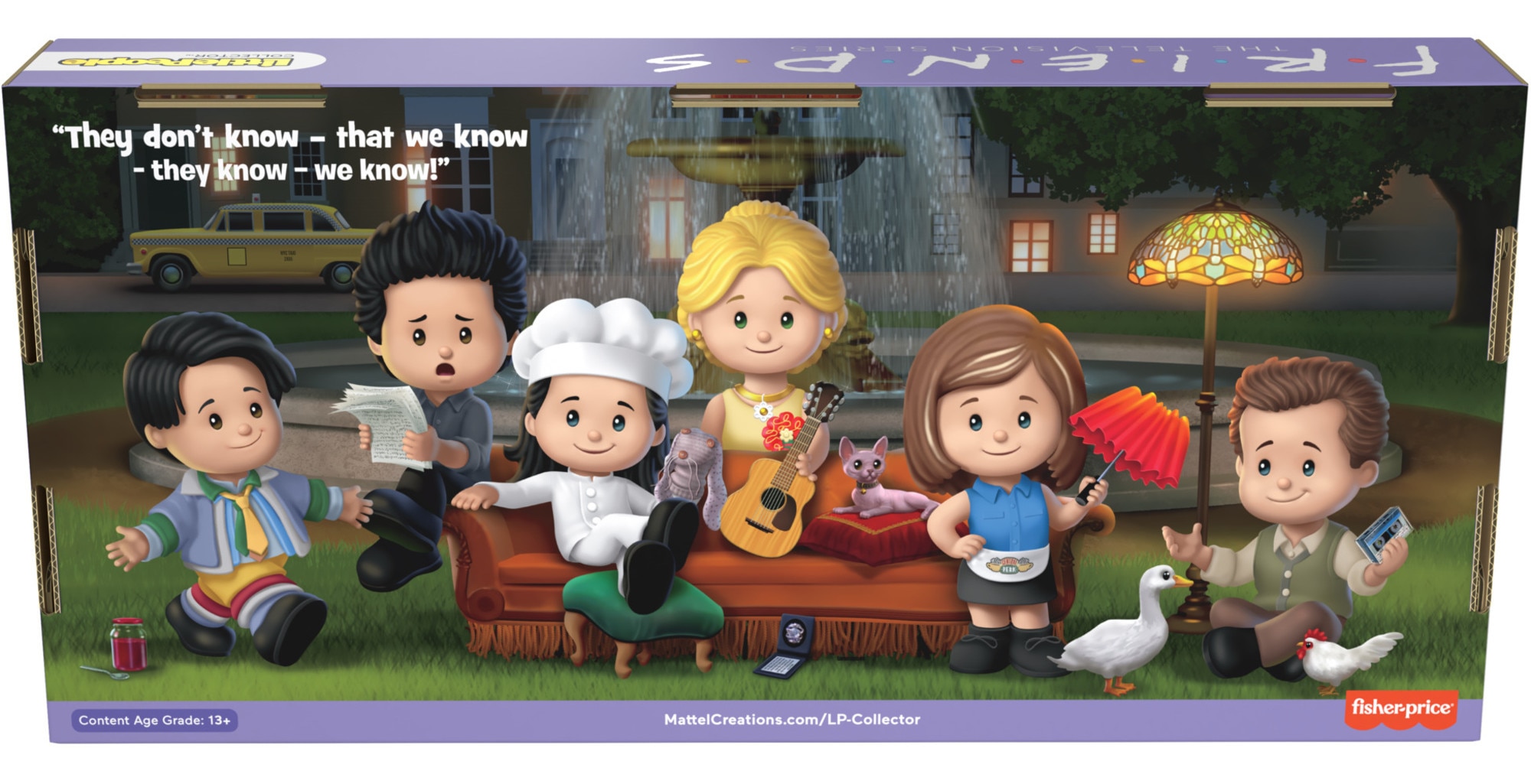 Playset Friends Serie Little People Collector Fisher-Price 7