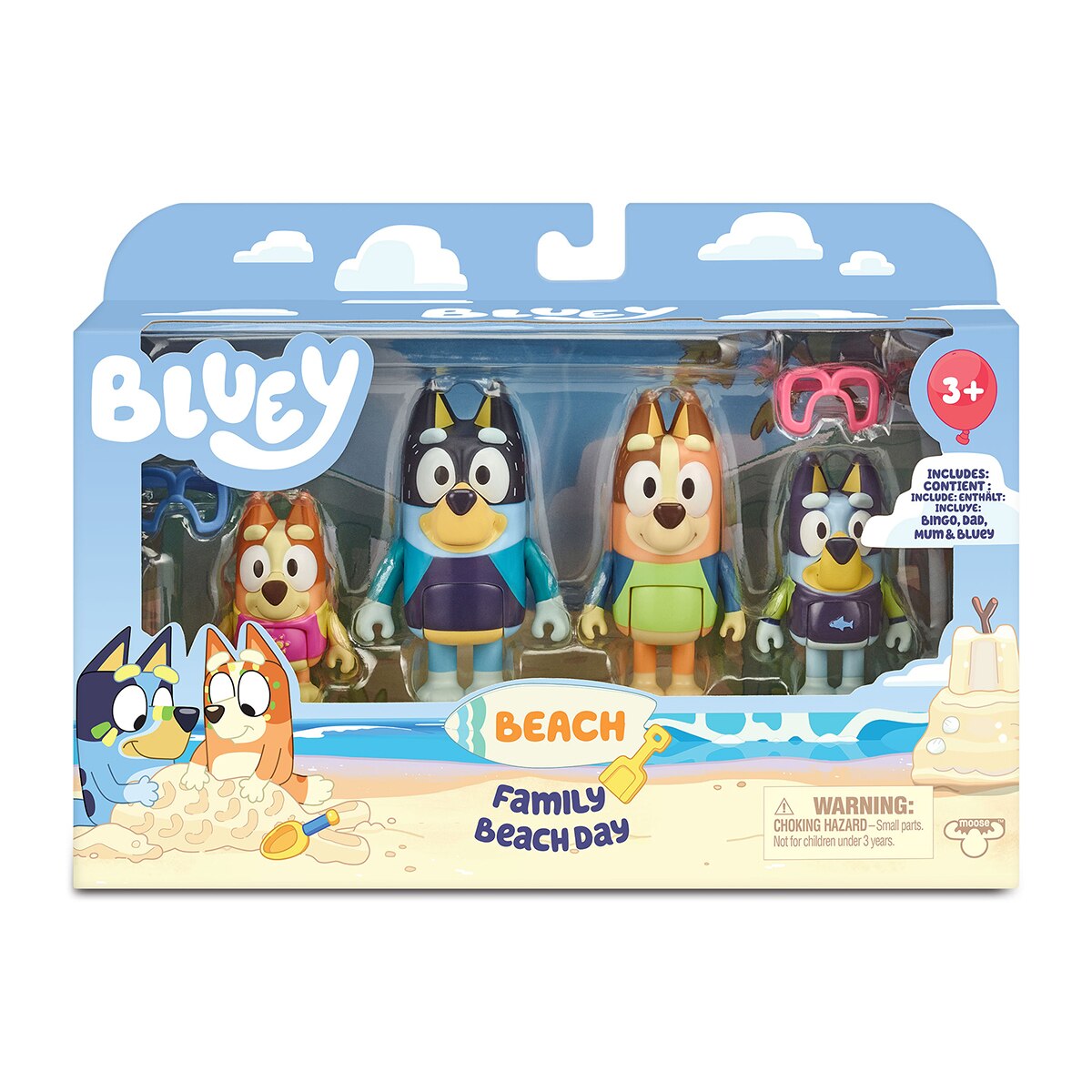 Pack 4 Figuras Bluey modelos surtidos 7