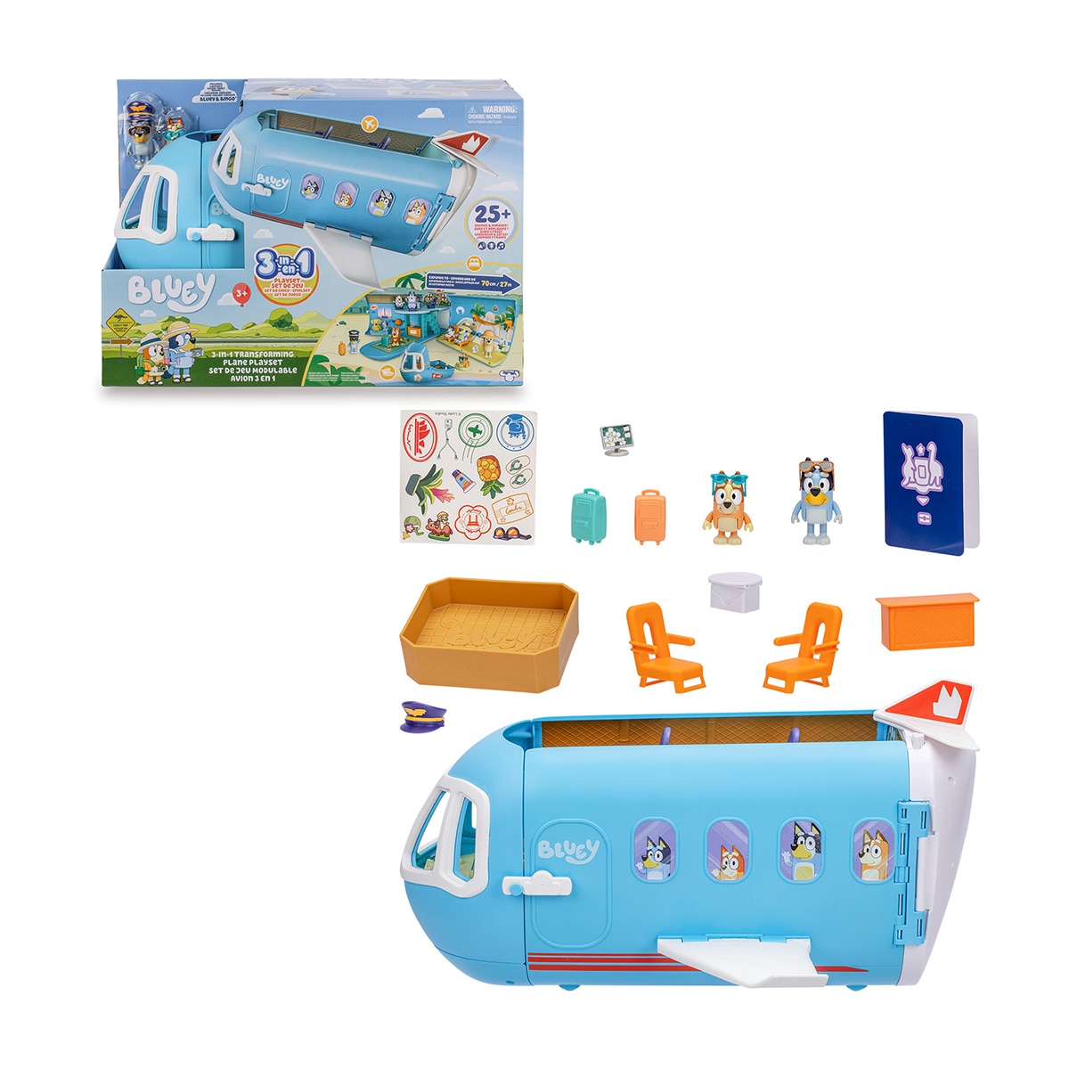 Bluey - Avião 3 em 1 8