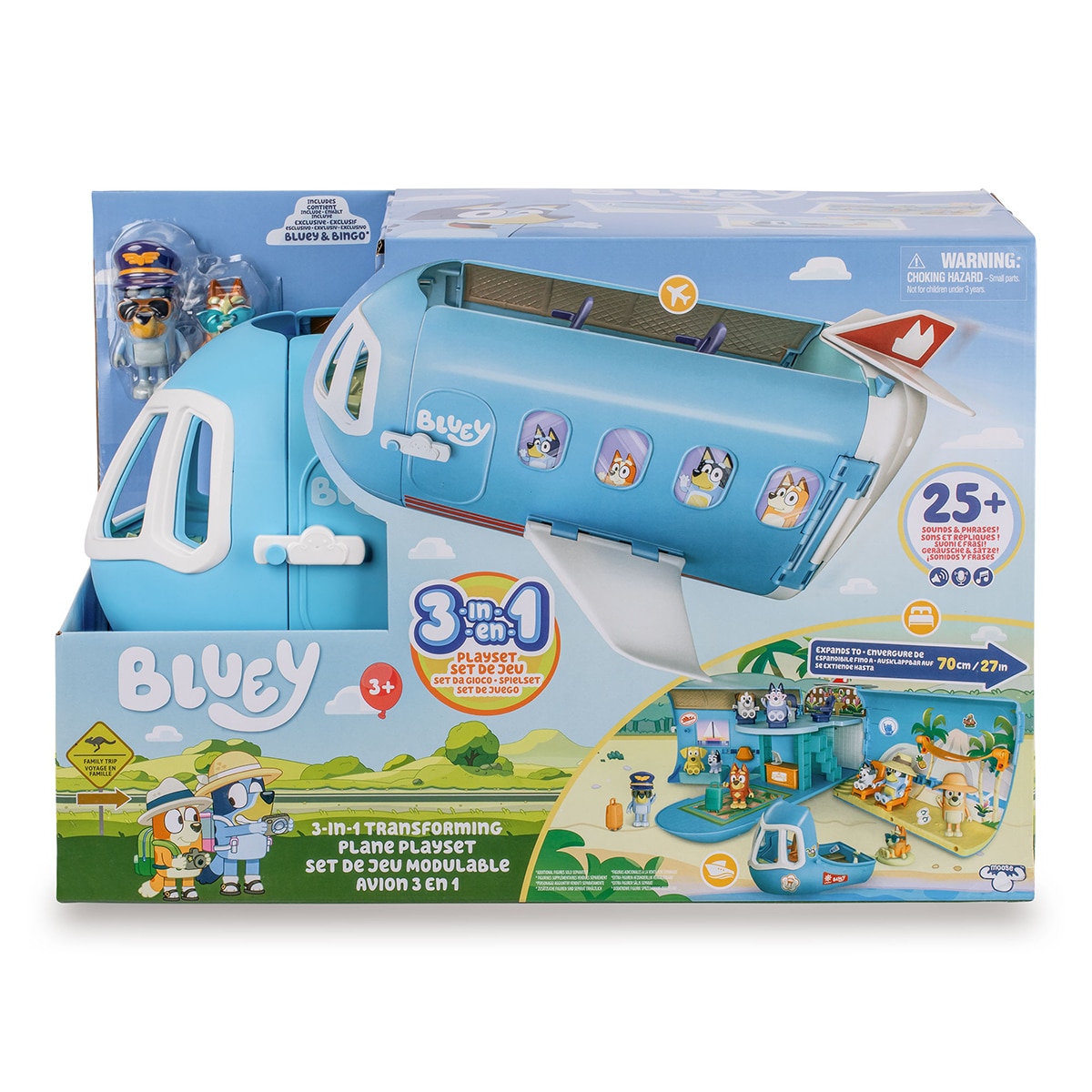 Bluey - Avião 3 em 1 10