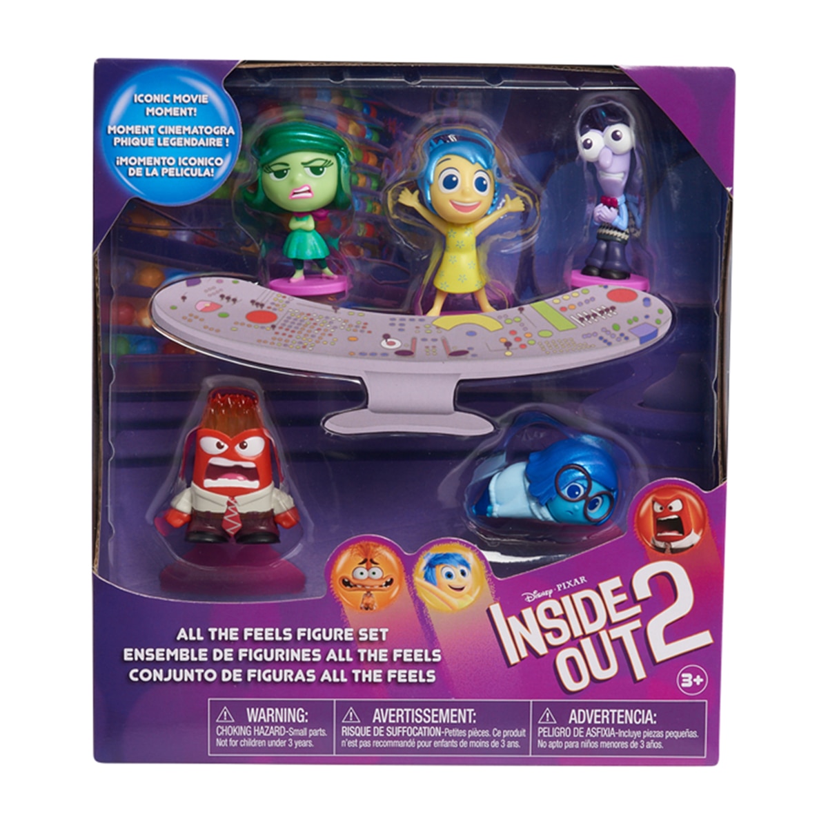 Imagen 0 de Pack 5 figuras Inside in Out 2