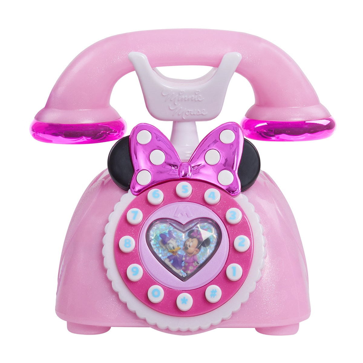 Imagen 0 de Teléfono de juguete Minnie Mouse Ring Me Rotary Phone Disney Just Play Products