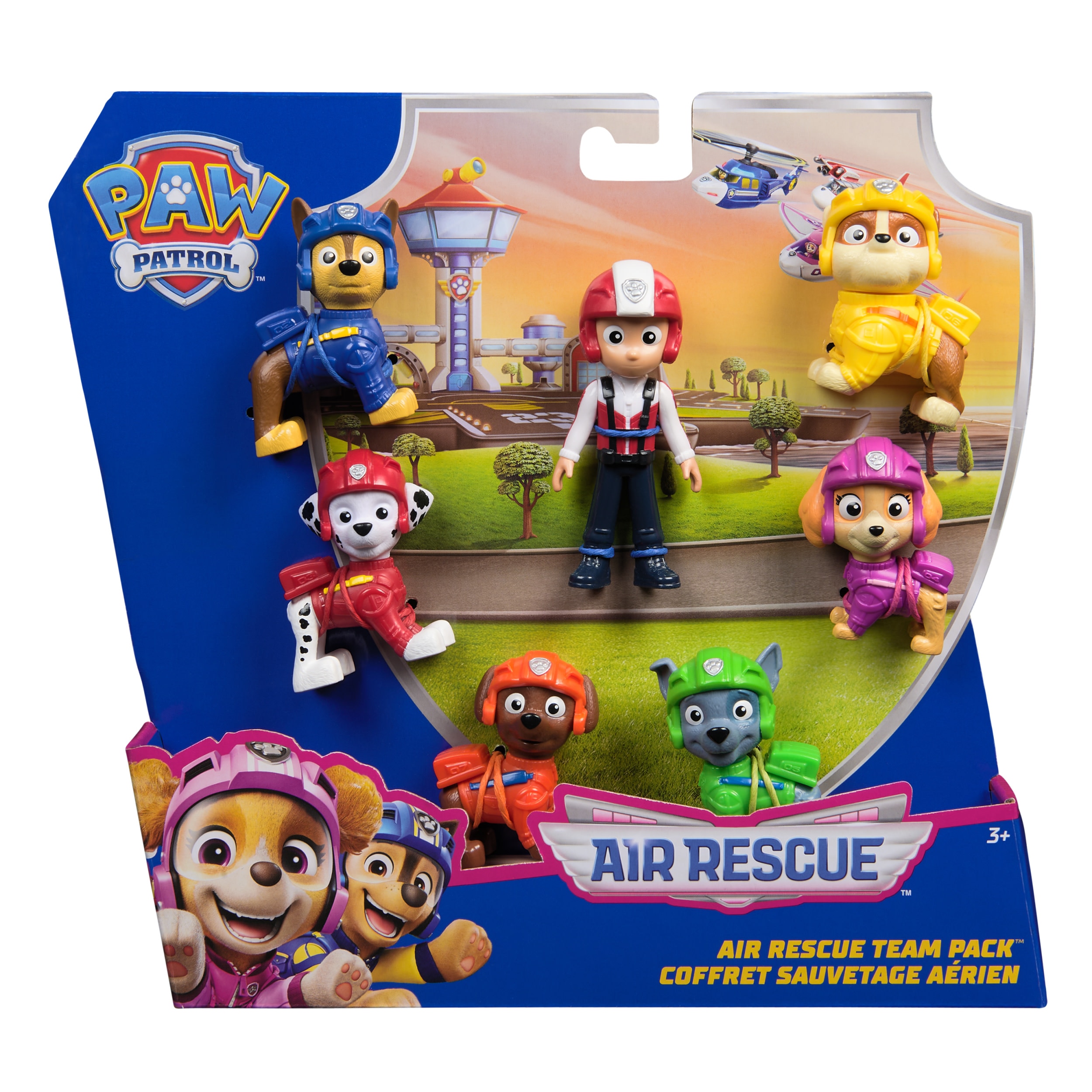 Pack Figuras Air Rescue Patrulla Canuna Spin Master 3