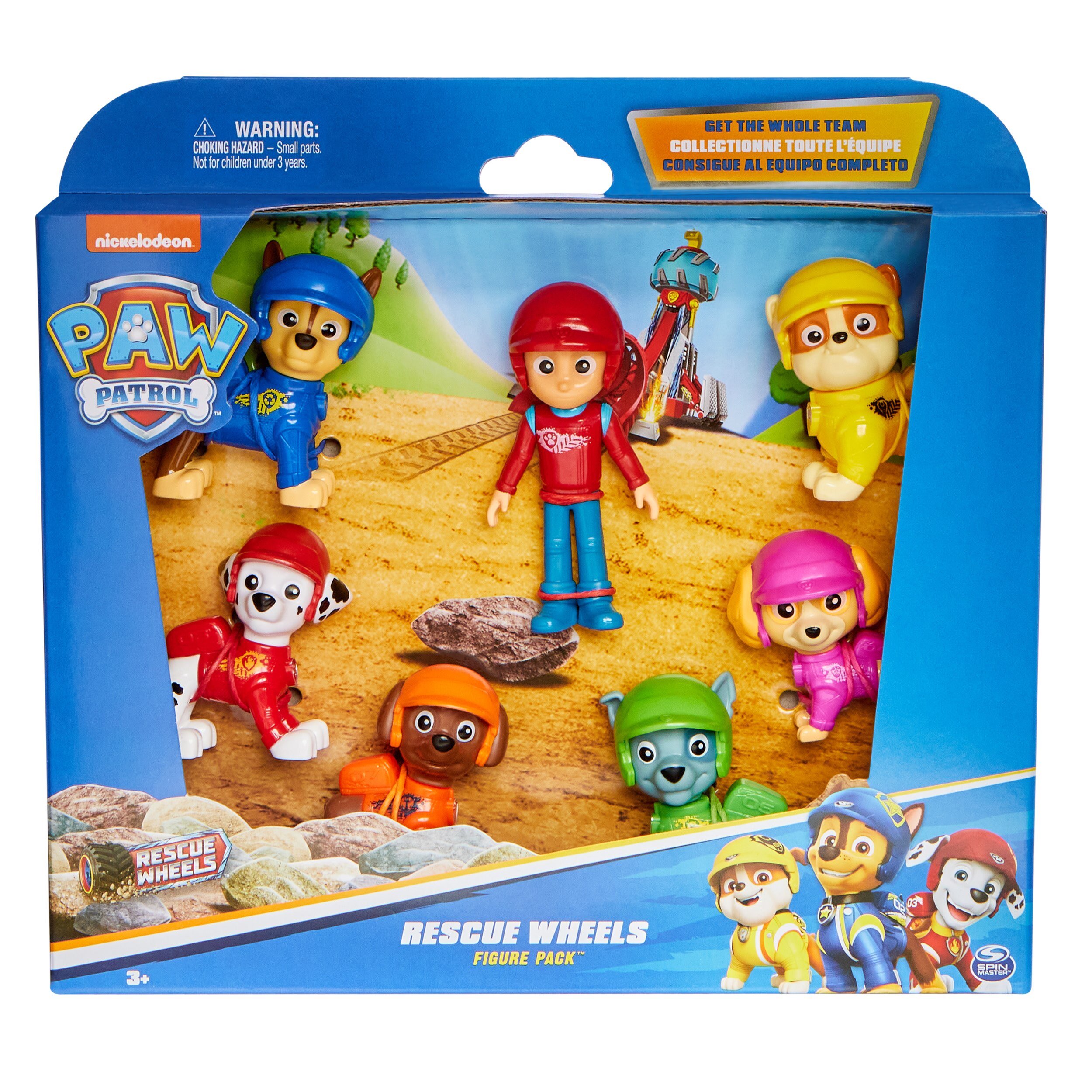 Pack Figuras Rescue Wheels Patrulla Canina Spin Master 2
