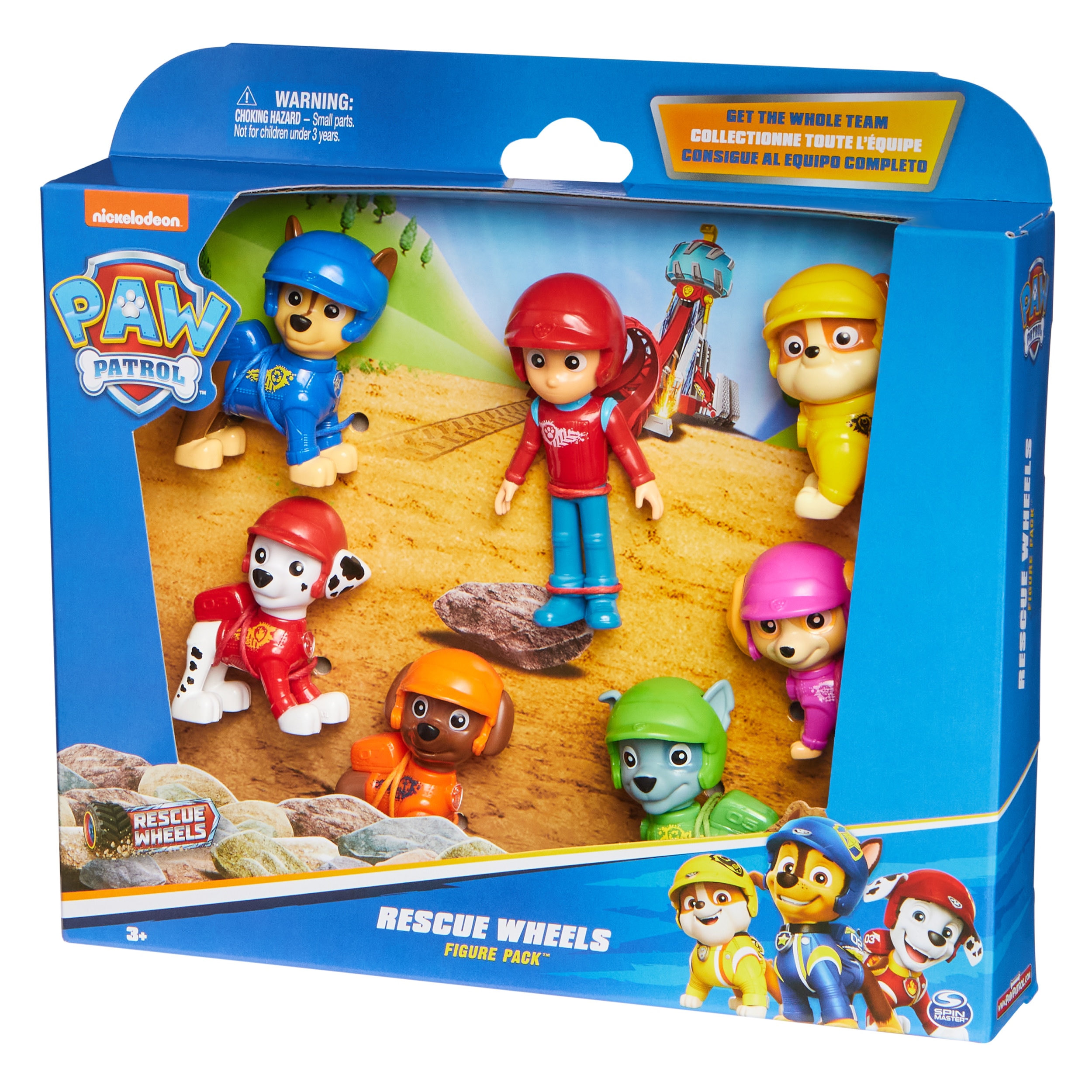 Pack Figuras Rescue Wheels Patrulla Canina Spin Master 4