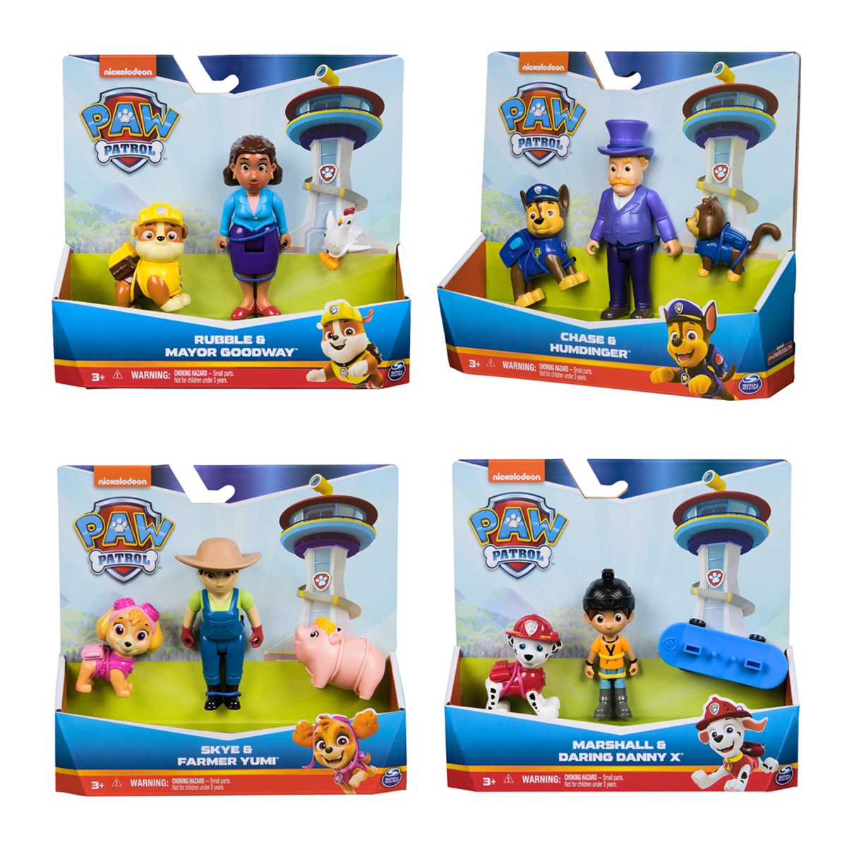 Imagen 0 de Figura Hero Pup Core Patrulla Canina Spin Master Artigo Sortido. Envio realizado de forma aleatória