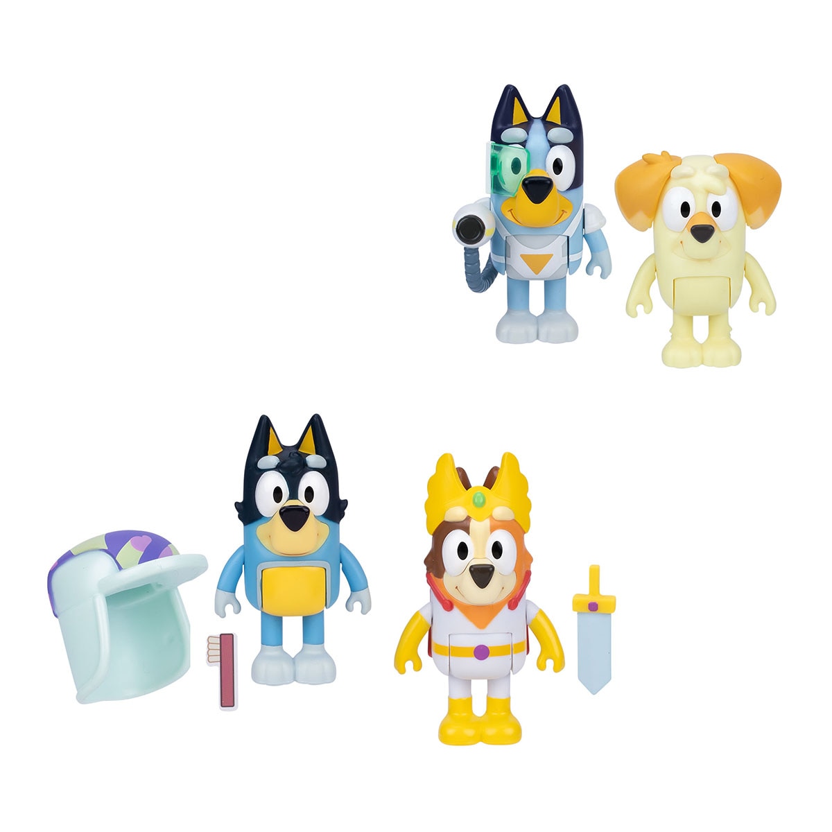 Imagen 0 de Bluey - Pack 2 Figuras - Asst 2 - S4