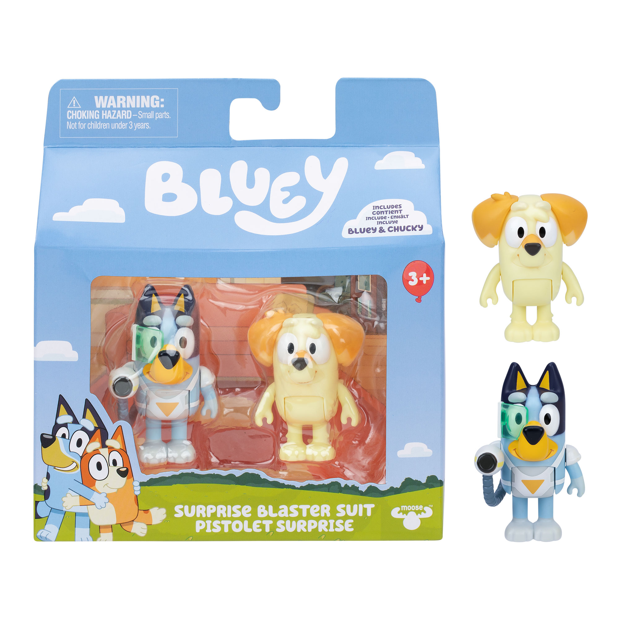 Bluey - Pack 2 Figuras - Asst 2 - S4 2