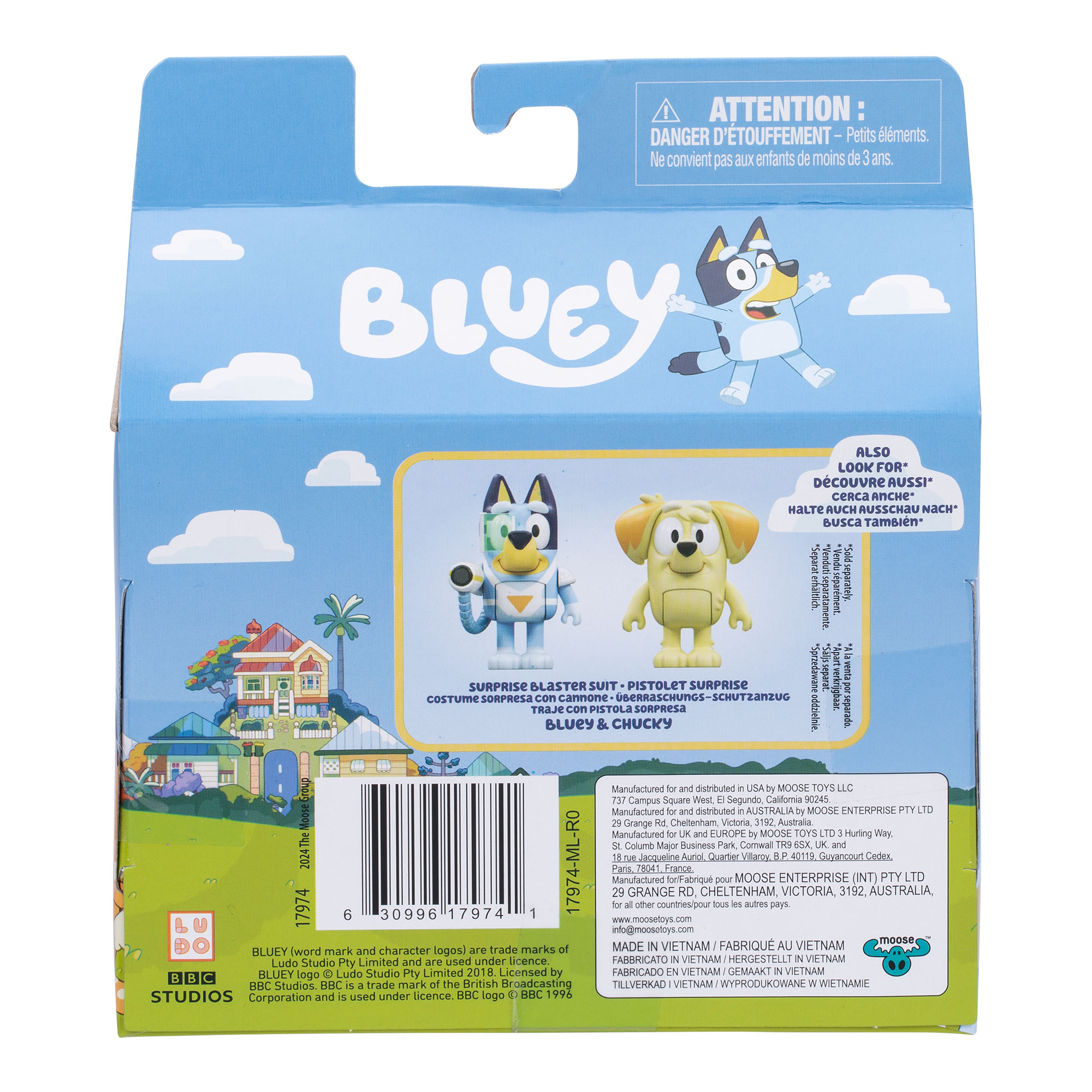 Bluey - Pack 2 Figuras - Asst 2 - S4 15
