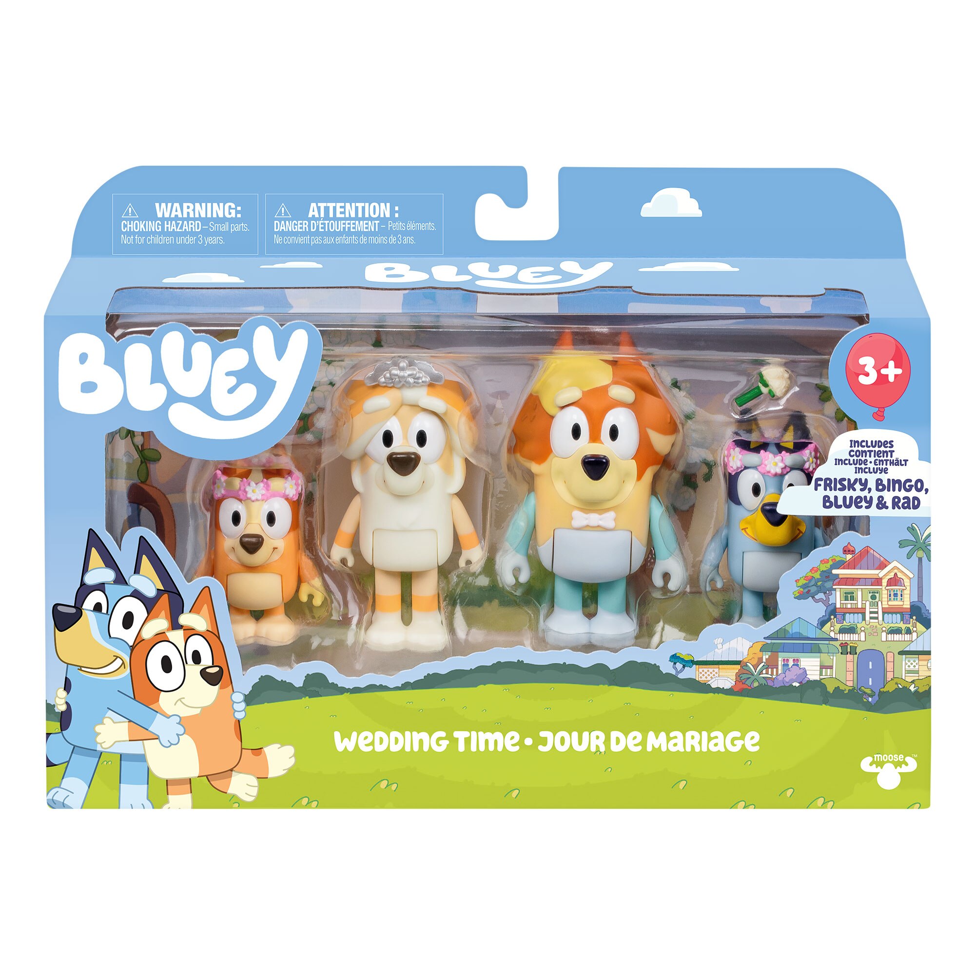 Bluey Pack 4 Figuras - Artigo Sortido. Envio realizado de forma aleatória 11