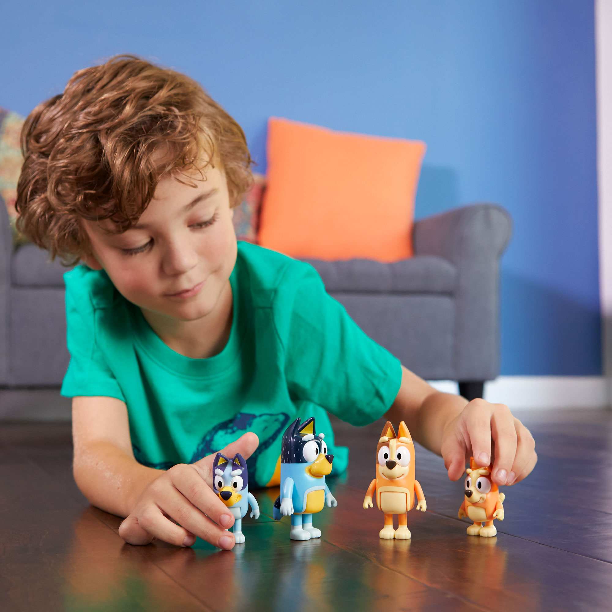 Bluey Pack 4 Figuras - Artigo Sortido. Envio realizado de forma aleatória 14