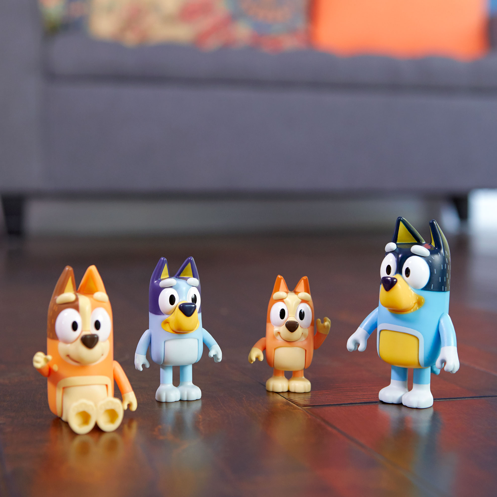 Bluey Pack 4 Figuras - Artigo Sortido. Envio realizado de forma aleatória 16