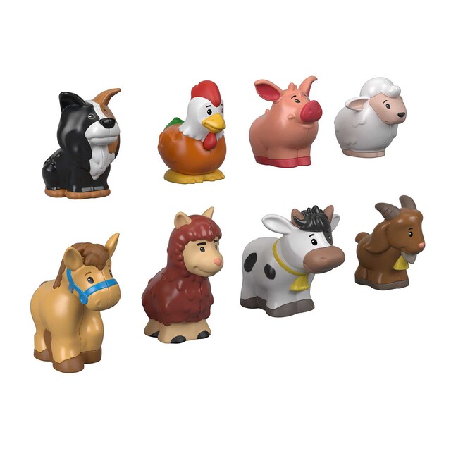 Imagen 0 de ¡Los niños pueden ampliar su colección de amigos con este pack de figuras de Little People que incluye ocho animales de granja!