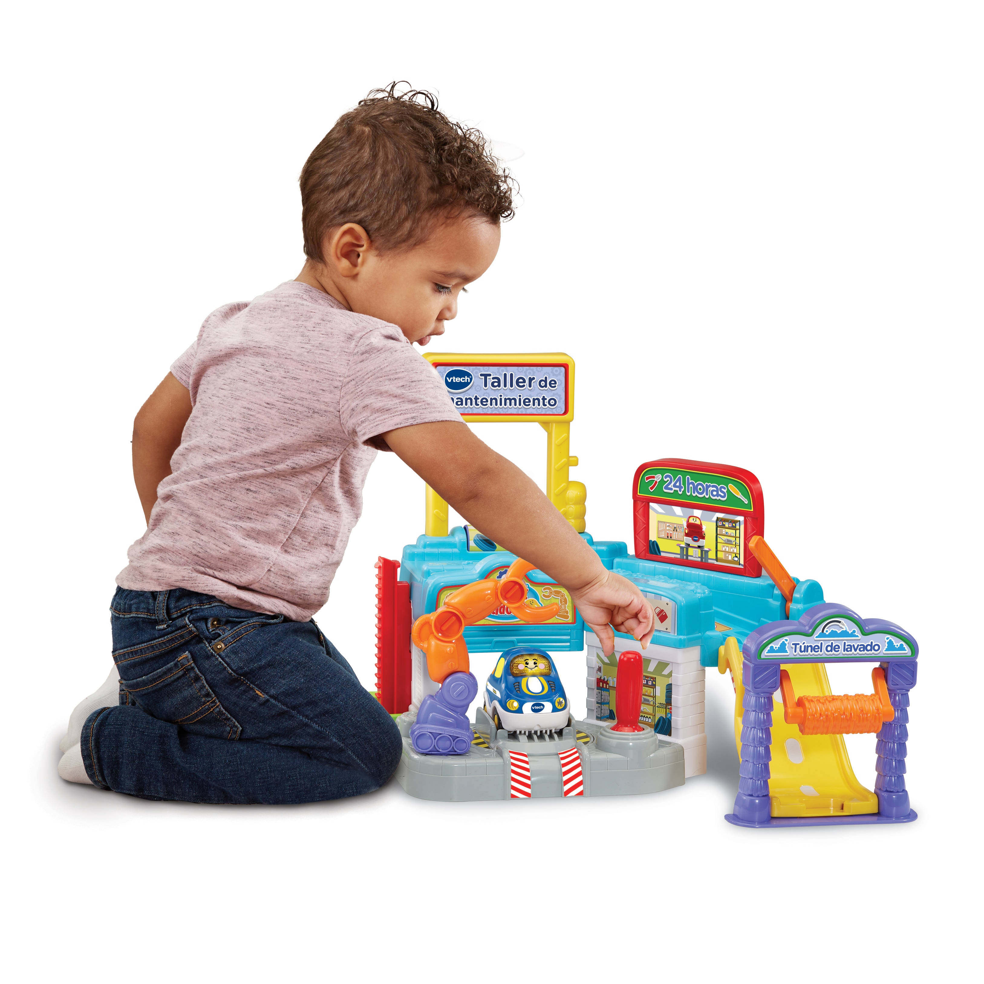 Playset Taller de mantenimiento Tut Tut Bólidos Vtech 2