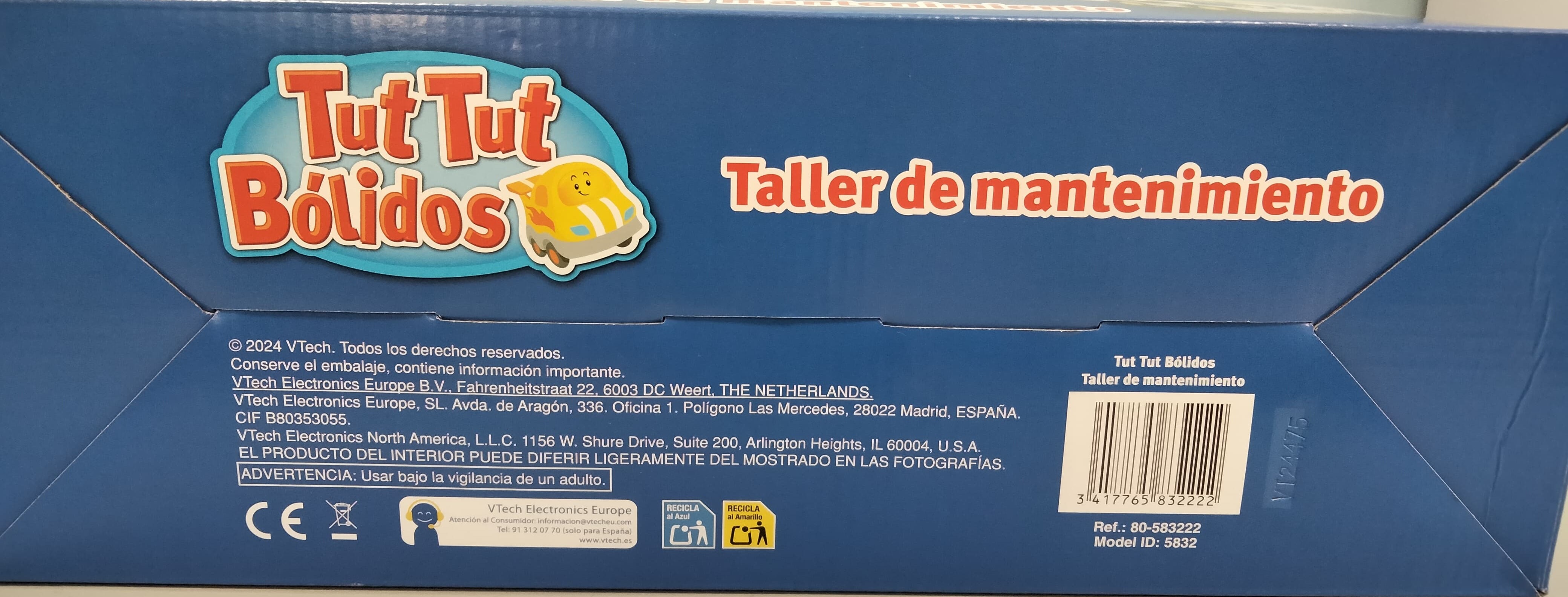 Playset Taller de mantenimiento Tut Tut Bólidos Vtech 7