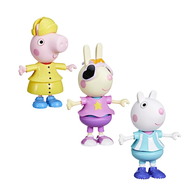 Figura Peppa Pig y sus amigos con estilos divertidos Hasbro modelos surtidos