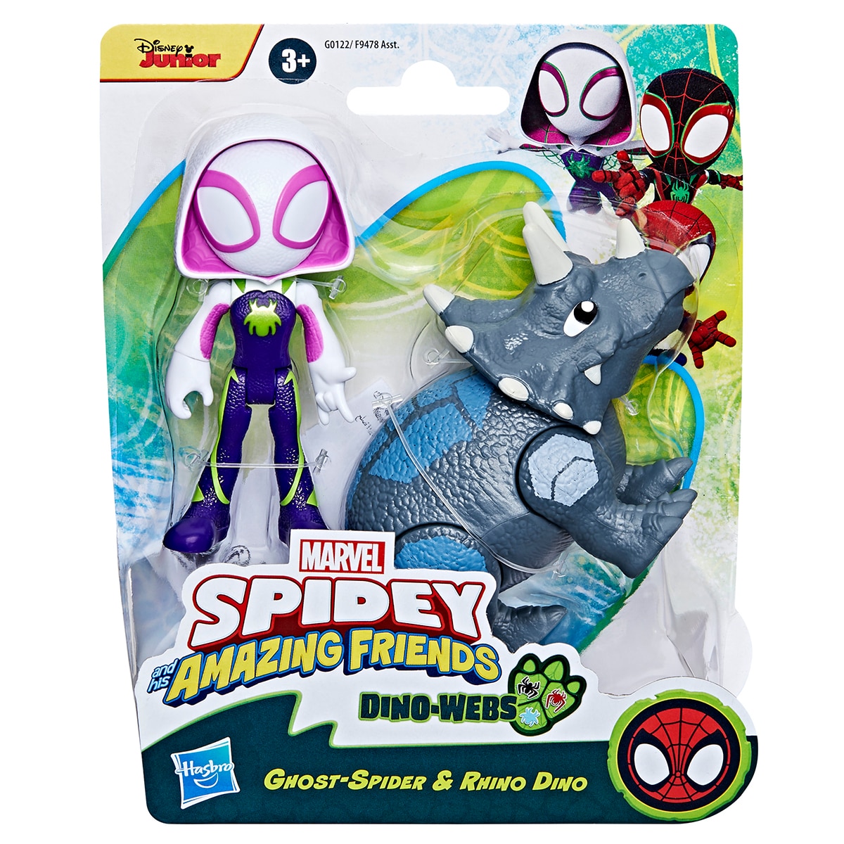 Figura Spidey Dino Webs - Artigo Sortido. Envio realizado de forma aleatória 2