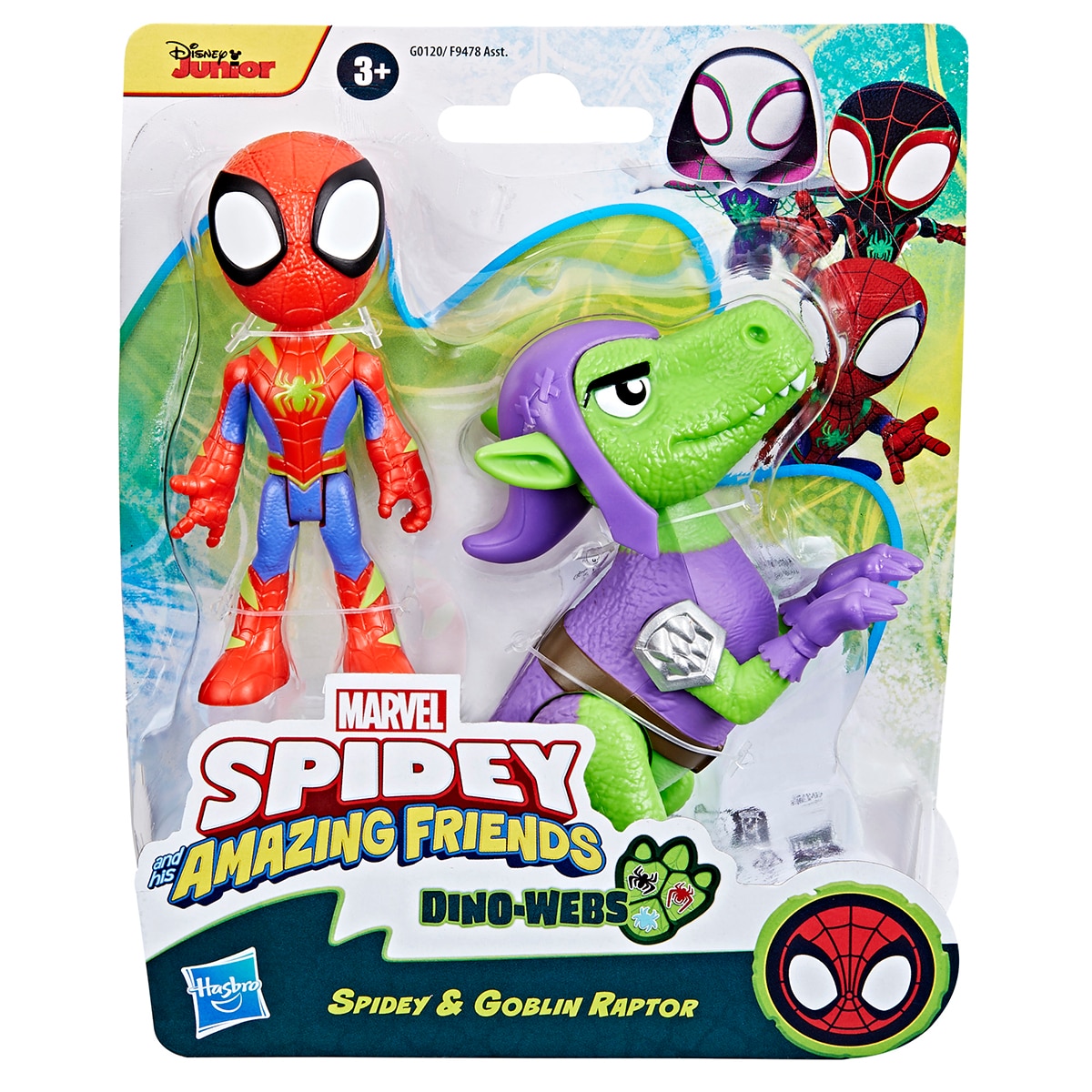 Figura Spidey Dino Webs - Artigo Sortido. Envio realizado de forma aleatória 4