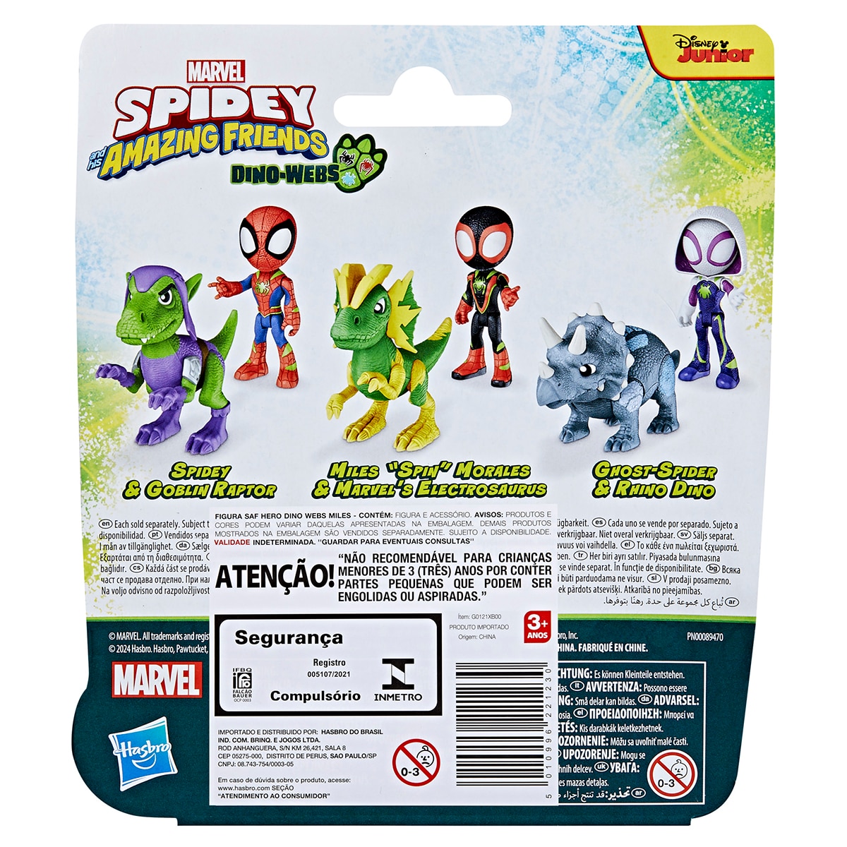 Figura Spidey Dino Webs - Artigo Sortido. Envio realizado de forma aleatória 5