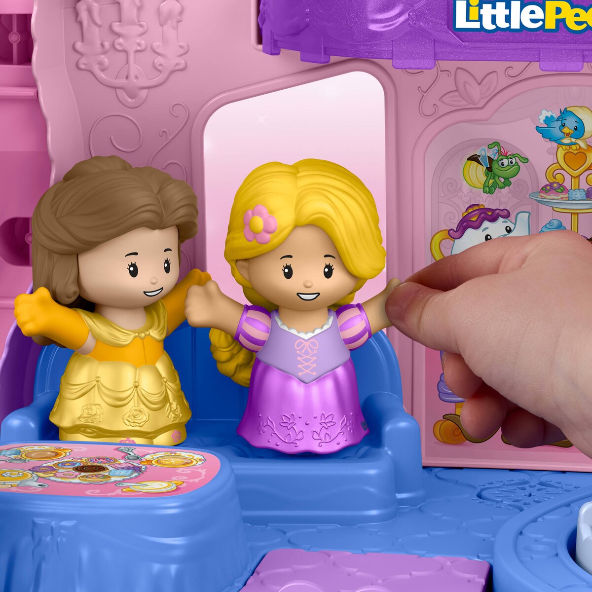 Fisher-Price Hospital animal de madera del animal doméstico en movimiento con 6 pedazos del juego para los niños preescolares