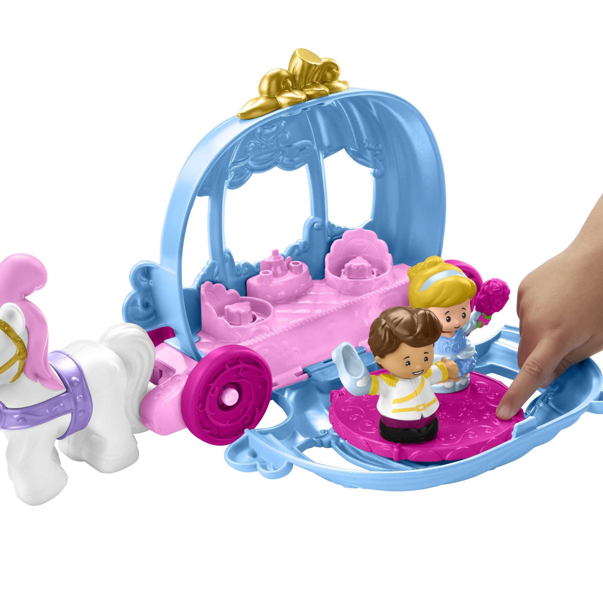 Carroza Cenicienta Little People Disney Princesas Little People 4