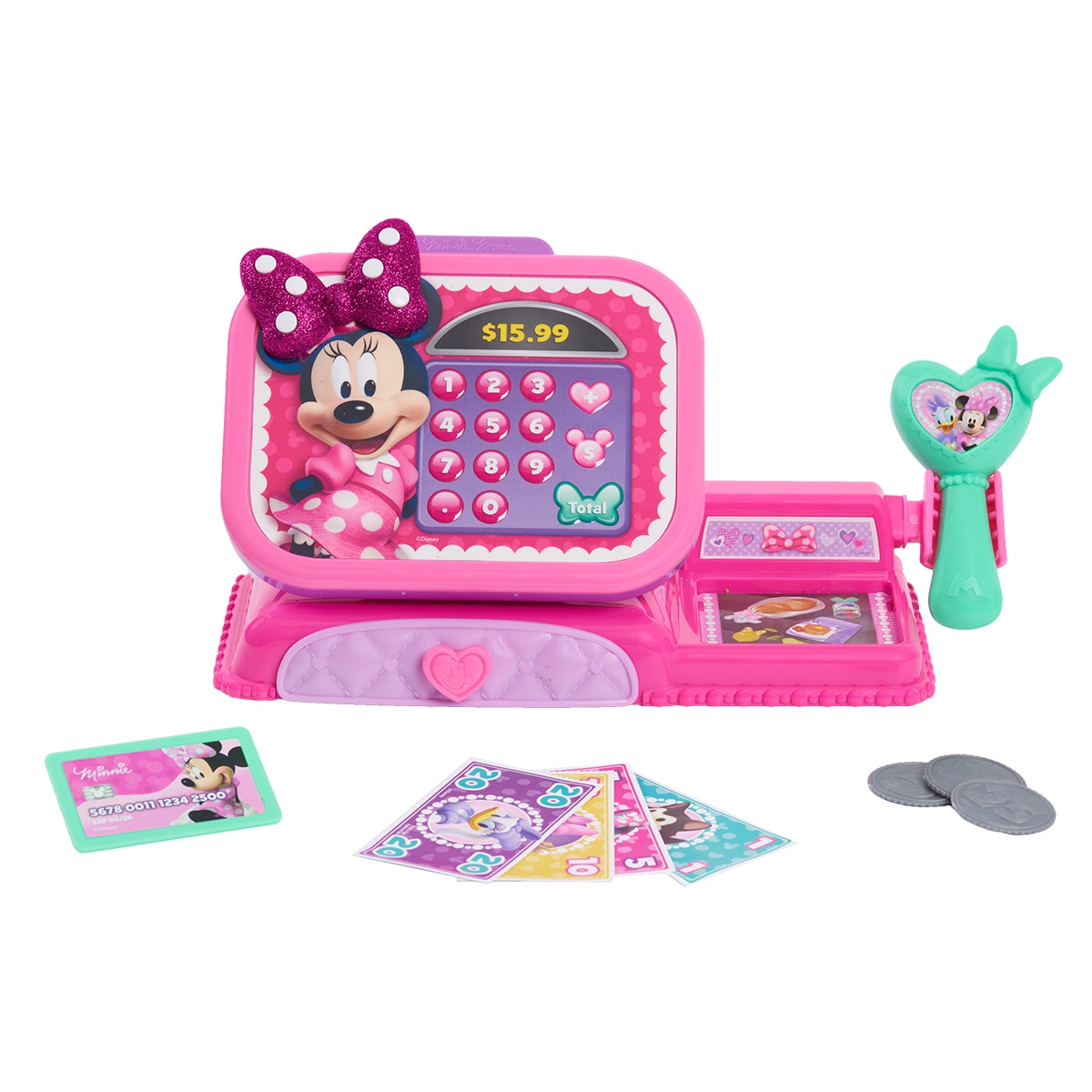 Just Play Products – Caja registradora Minnie Mouse Just Play.