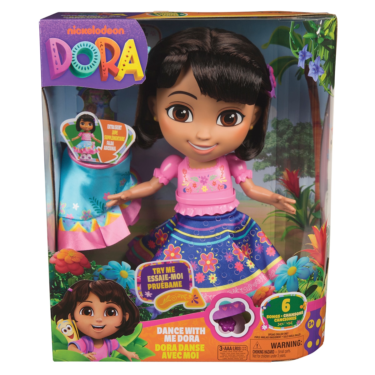 Muñeca Baila con Dora Dora La Exploradora Spin Master 2