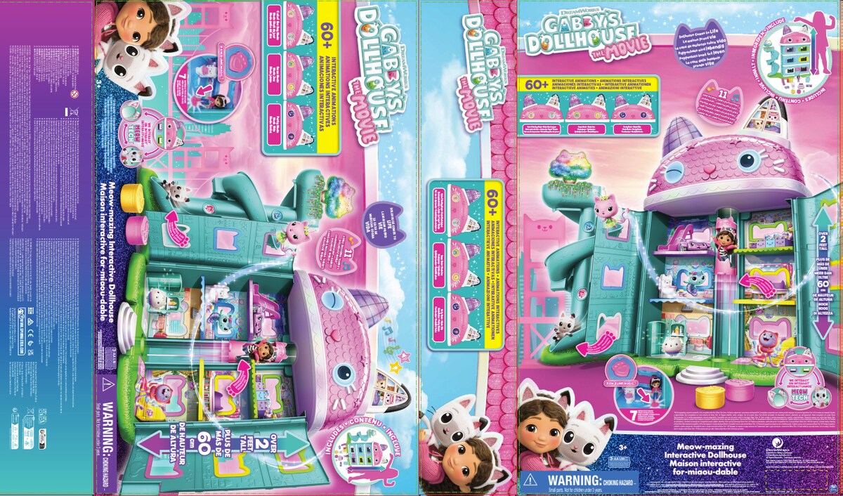 Casa de Muñecas Interactiva Gabby's Dollhouse Spin Master · Spin Master ...