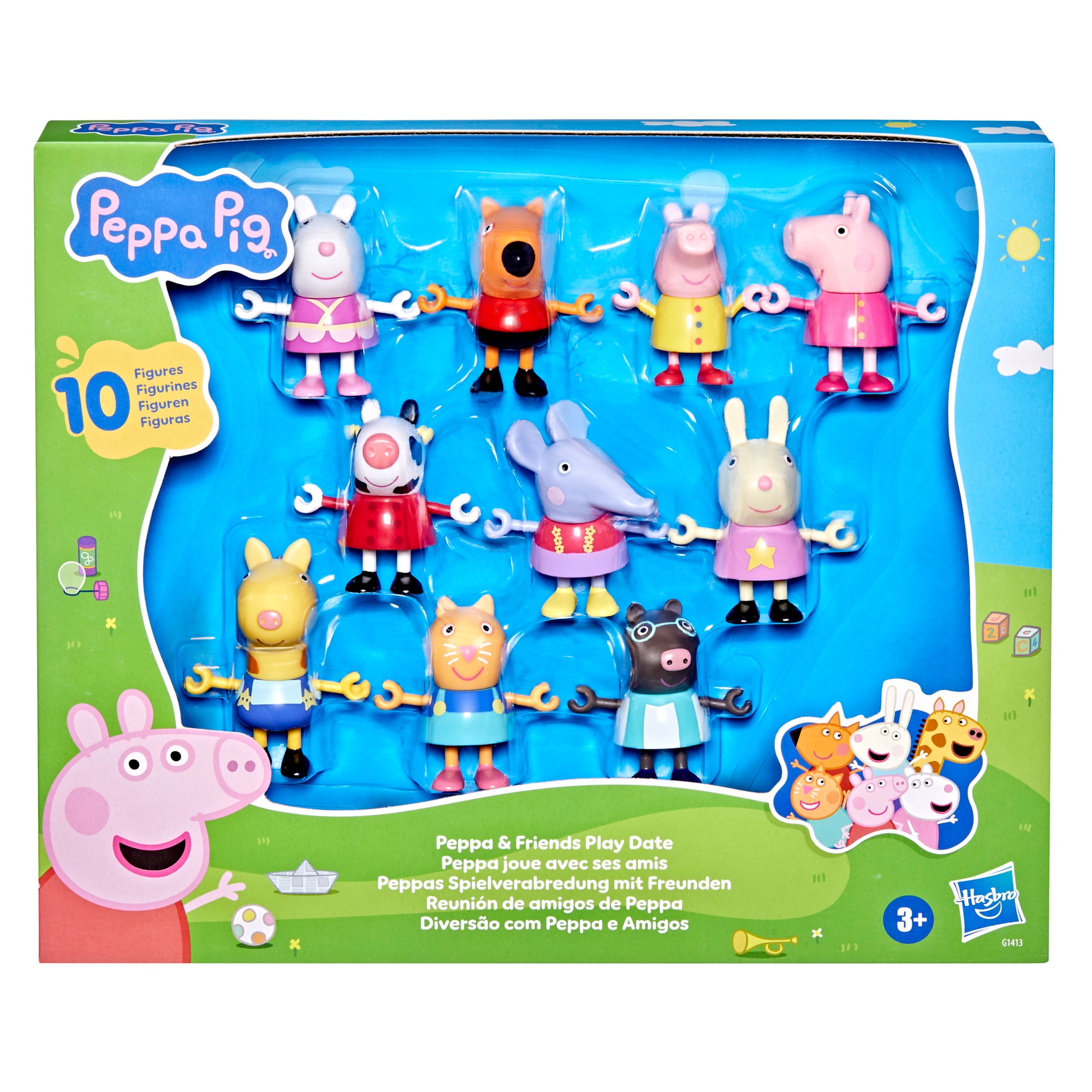 Figura Amigos y Familia de Peppa Pig Hasbro modelos surtidos 2