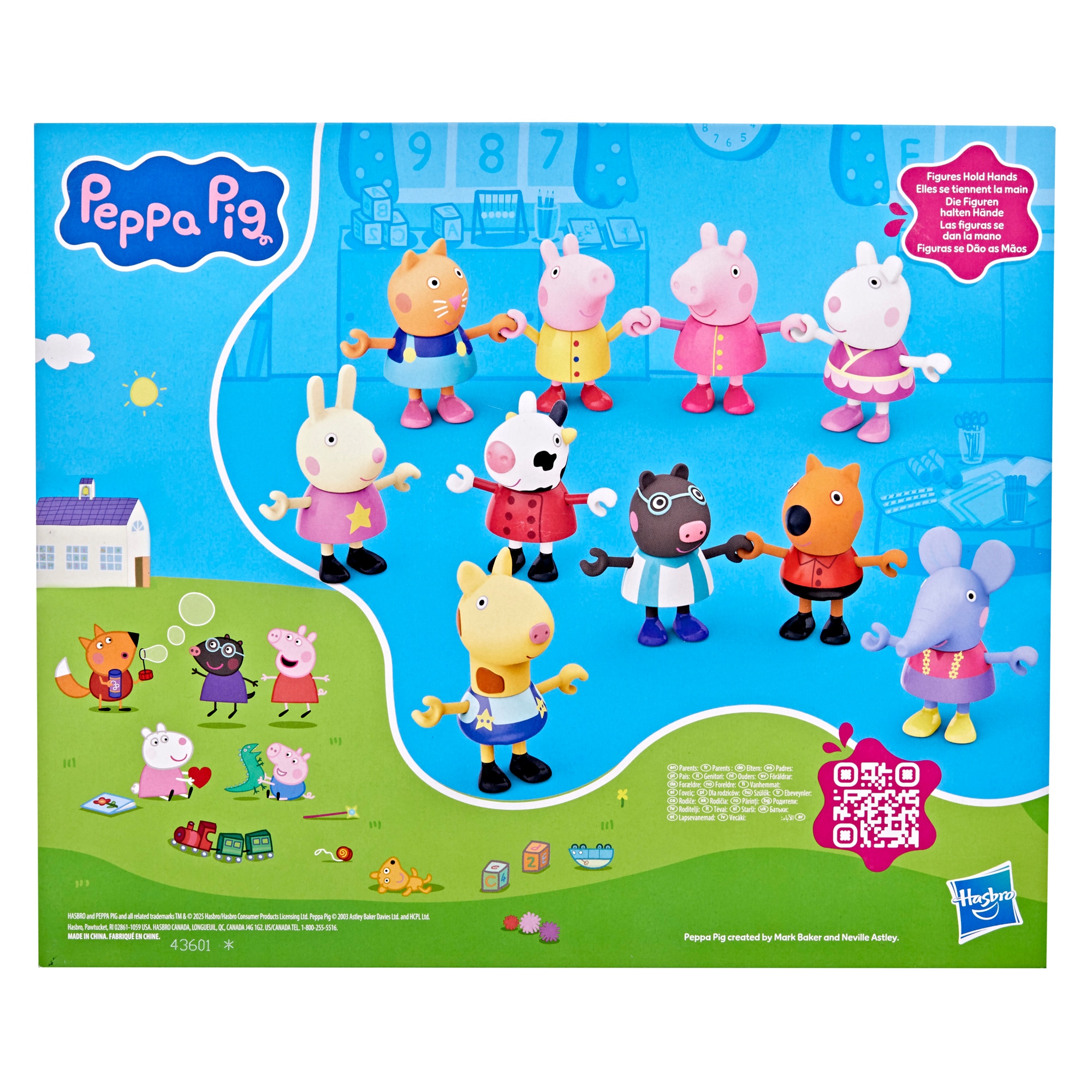Figura Amigos y Familia de Peppa Pig Hasbro modelos surtidos 12
